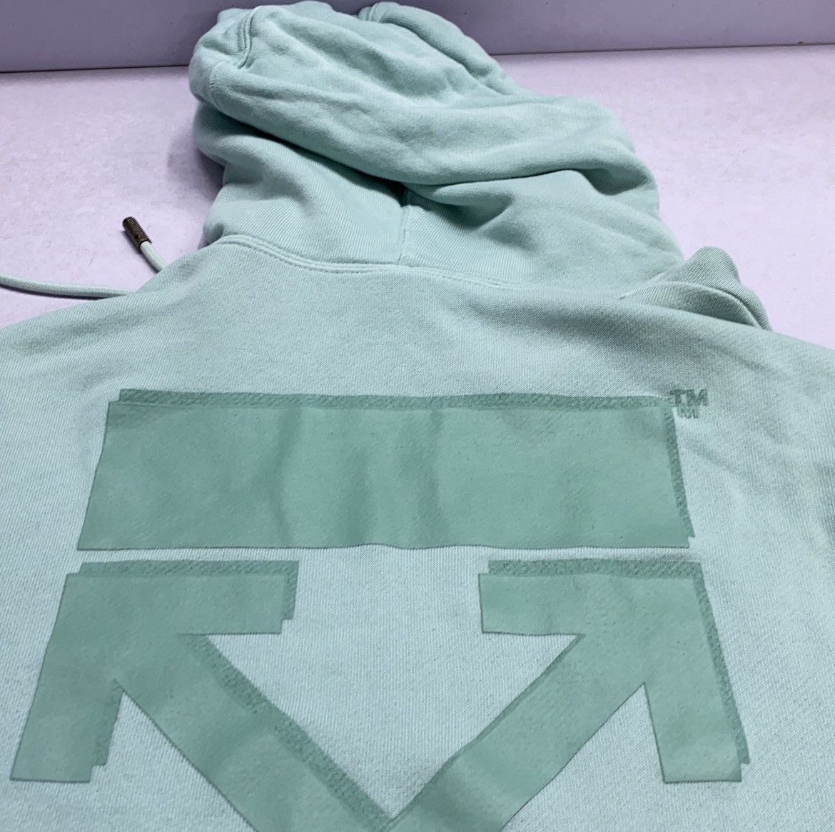Off-White OFF-WHITE DIAG CARRYOVER LONG HOODIE Size US M / EU 48-50 / 2 - 6 Thumbnail