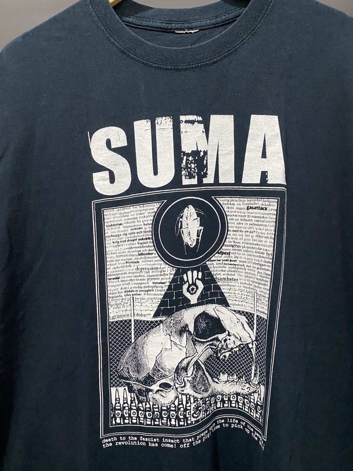 Band Tees Suma Skull Sludgemetal Eyehategod Acidbath Jesu Band tee Size US L / EU 52-54 / 3 - 2 Thumbnail