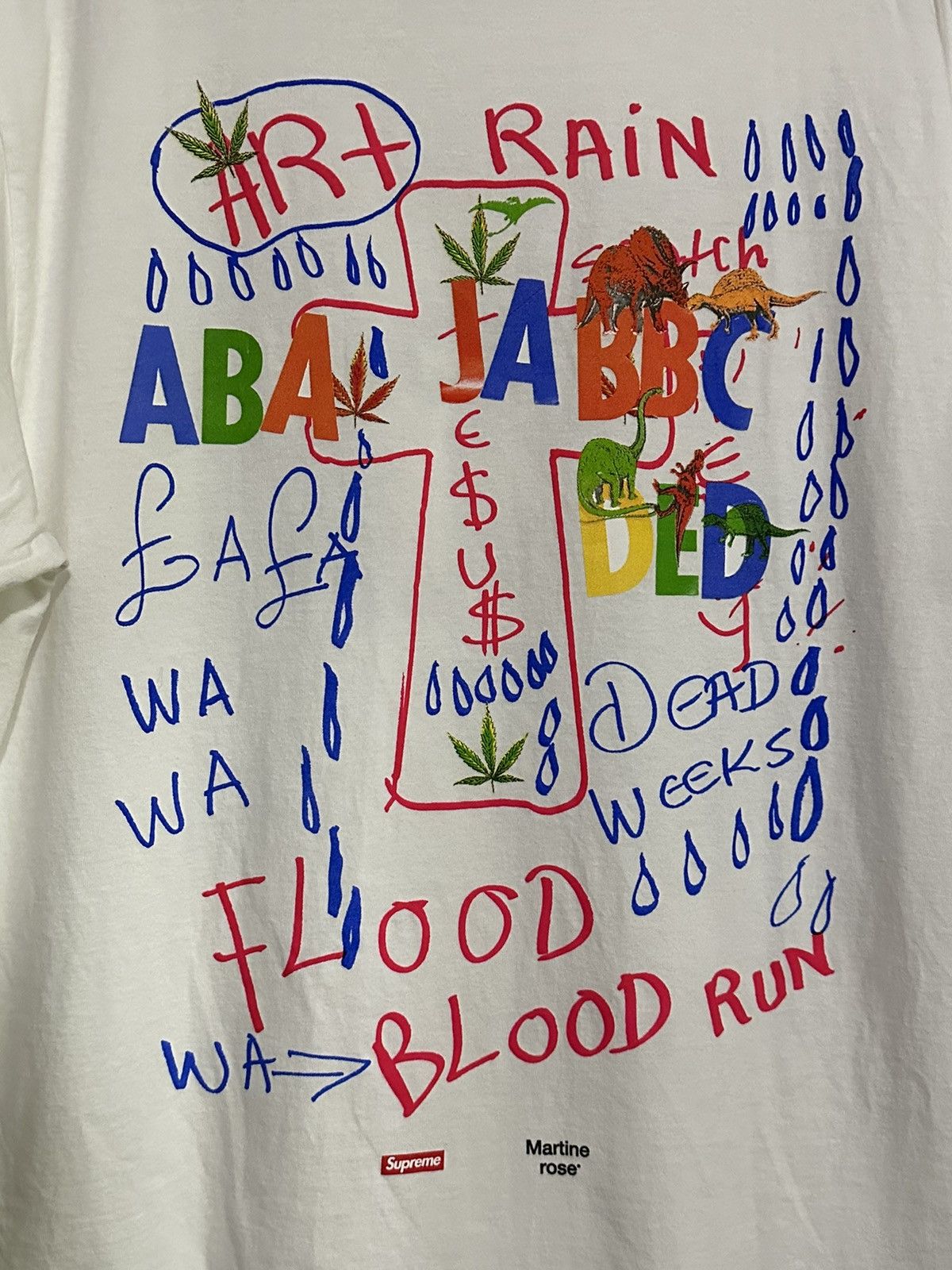 Supreme Supreme Martine Rose Lee Scratch Perry Tee Size US L / EU 52-54 / 3 - 4 Thumbnail