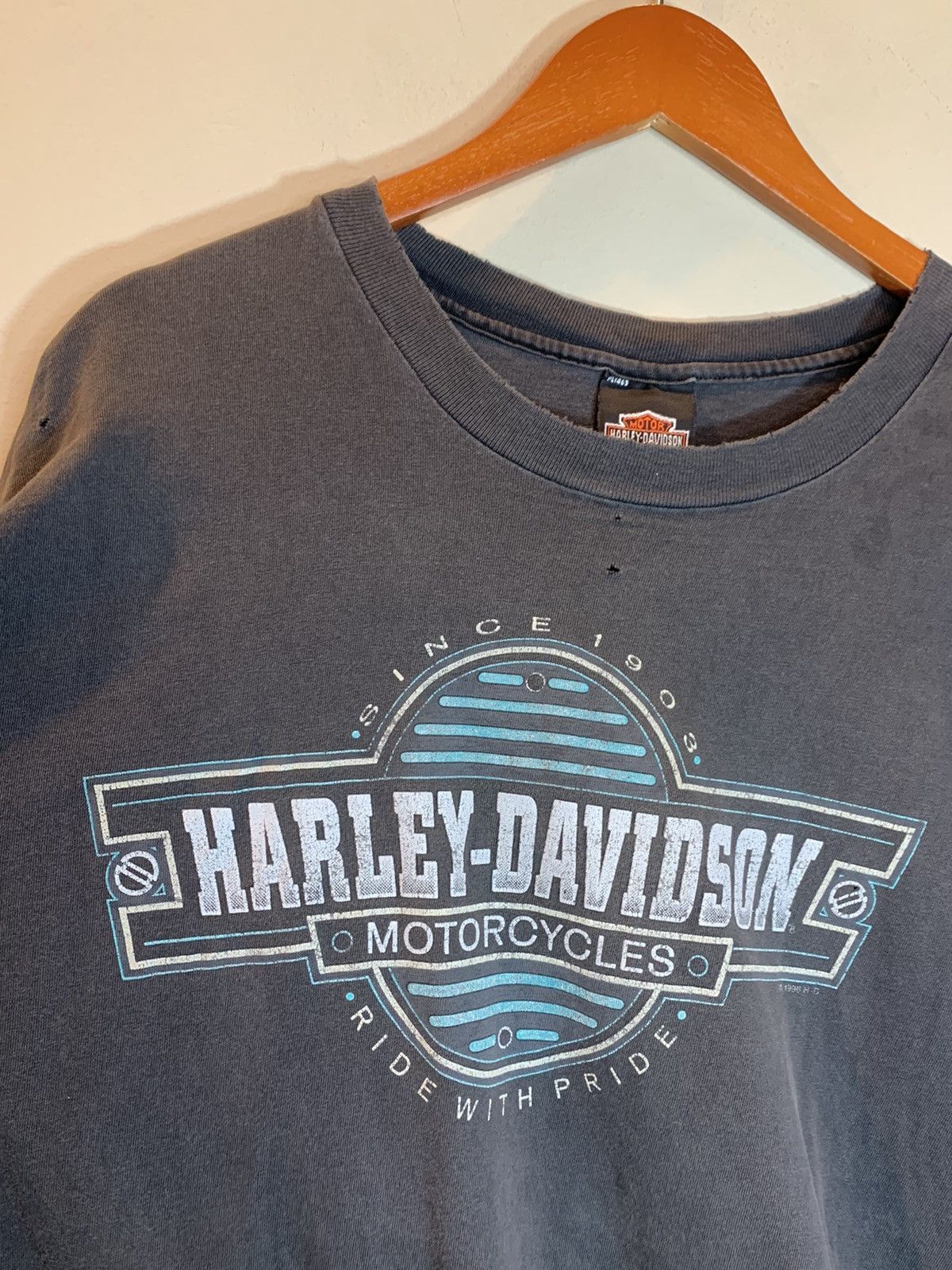 Harley Davidson *RARE* Vintage 90’s Harley Davidson Performance Biker Shirt Size US XL / EU 56 / 4 - 3 Thumbnail