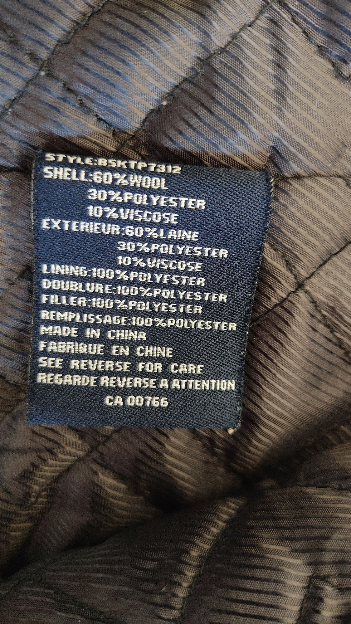 Daniel Hechter Daniel Hechter Wool men's coat - size L Size US L / EU 52-54 / 3 - 8 Thumbnail