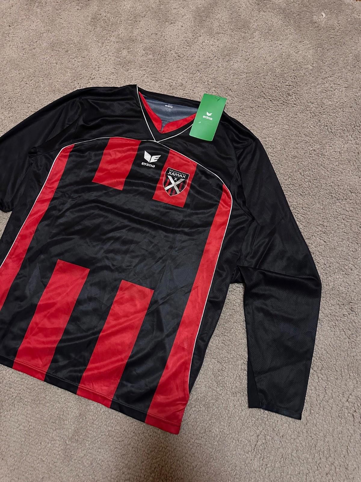 Erima 2007-08 Neuchatel Xamax Home L/S Football Shirt Sz L Size US L / EU 52-54 / 3 - 3 Thumbnail