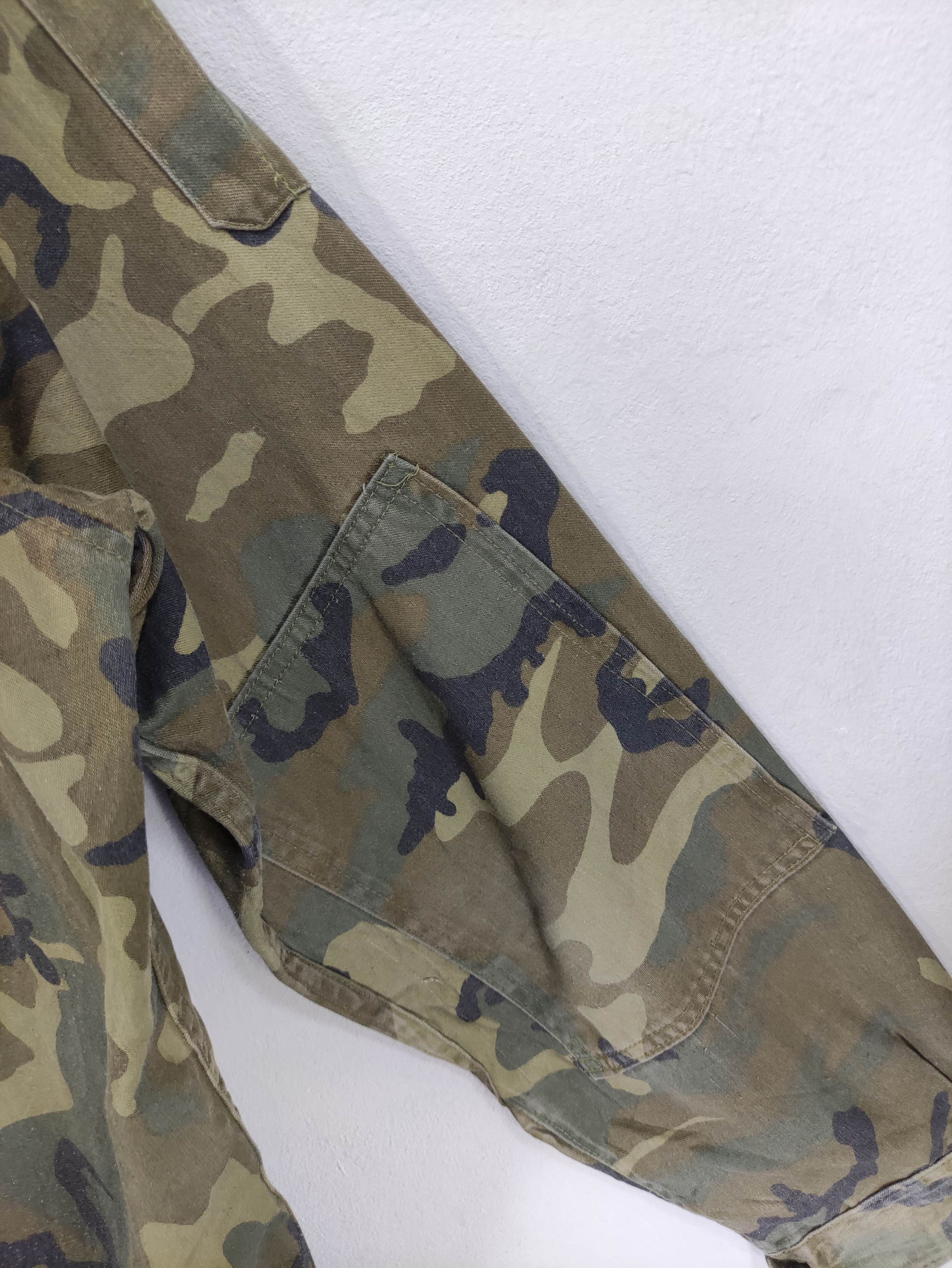 Vintage Vintage Spanish Army Camo Shirt Jacket Size US XL / EU 56 / 4 - 7 Thumbnail