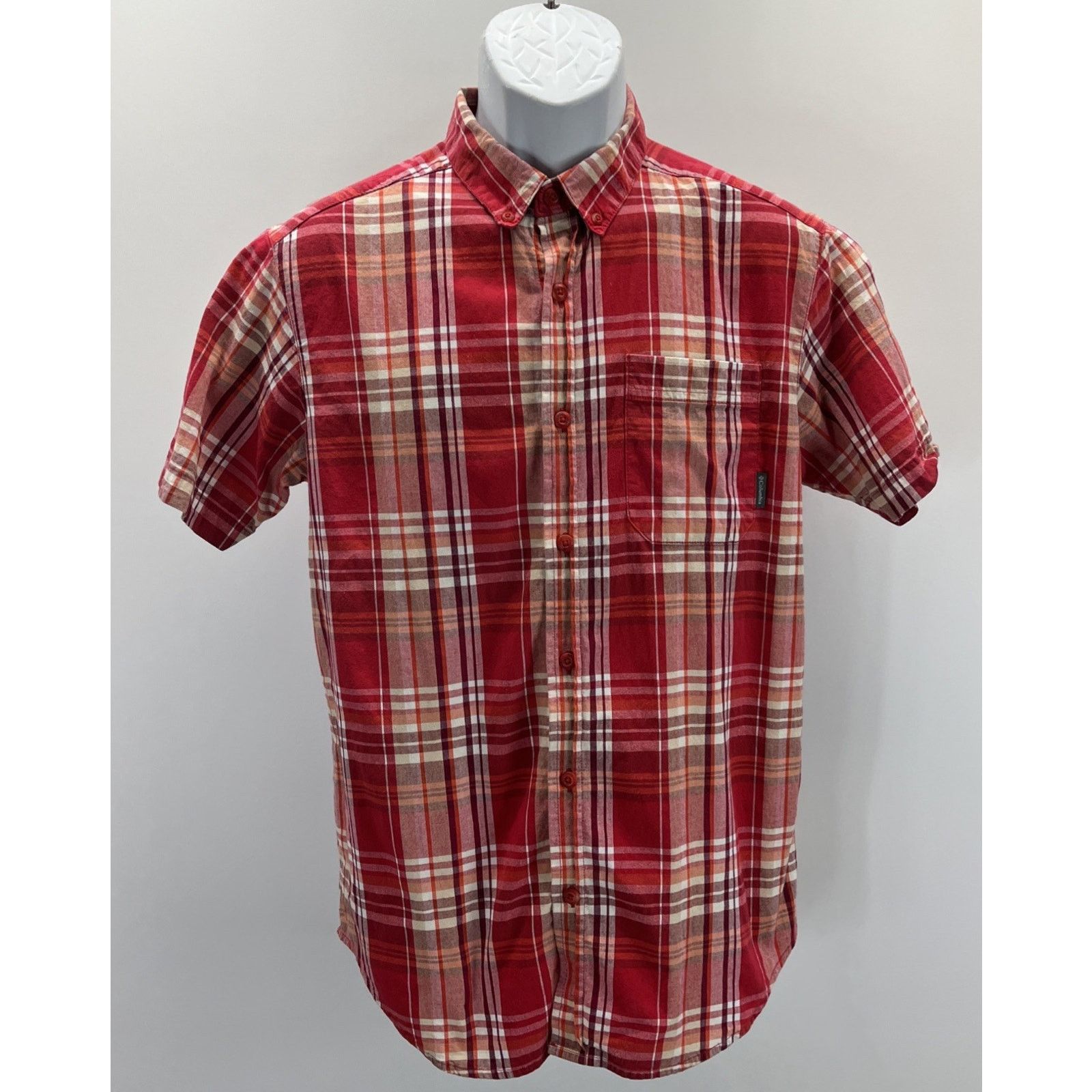 Columbia Columbia Rapid Rivers Plaid Shortsleeve Button Shirt Sz S Size US S / EU 44-46 / 1 - 1 Thumbnail