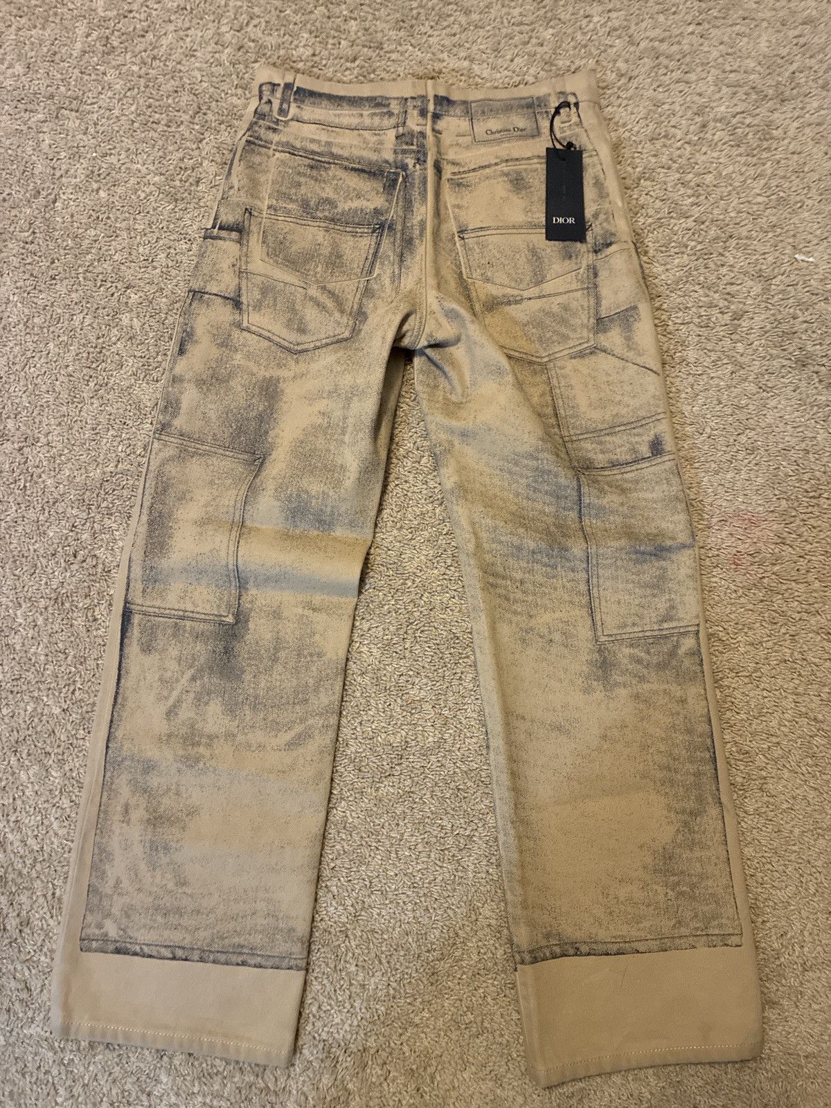 Dior DIOR Trompe L’oeil Carpenter Jeans Size US 30 / EU 46 - 5 Thumbnail