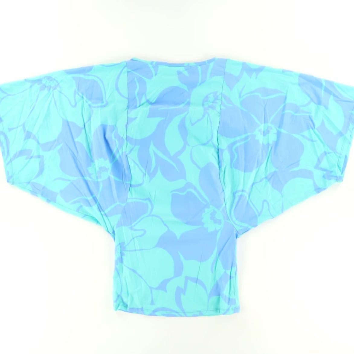 Vintage Sunshine 79 Cover Up Tunic Floral Top Sky Women's XS Shirt Tops Ladies XS Floral Sky 79s 90s Style Size XS / US 0-2 / IT 36-38 - 4 Thumbnail