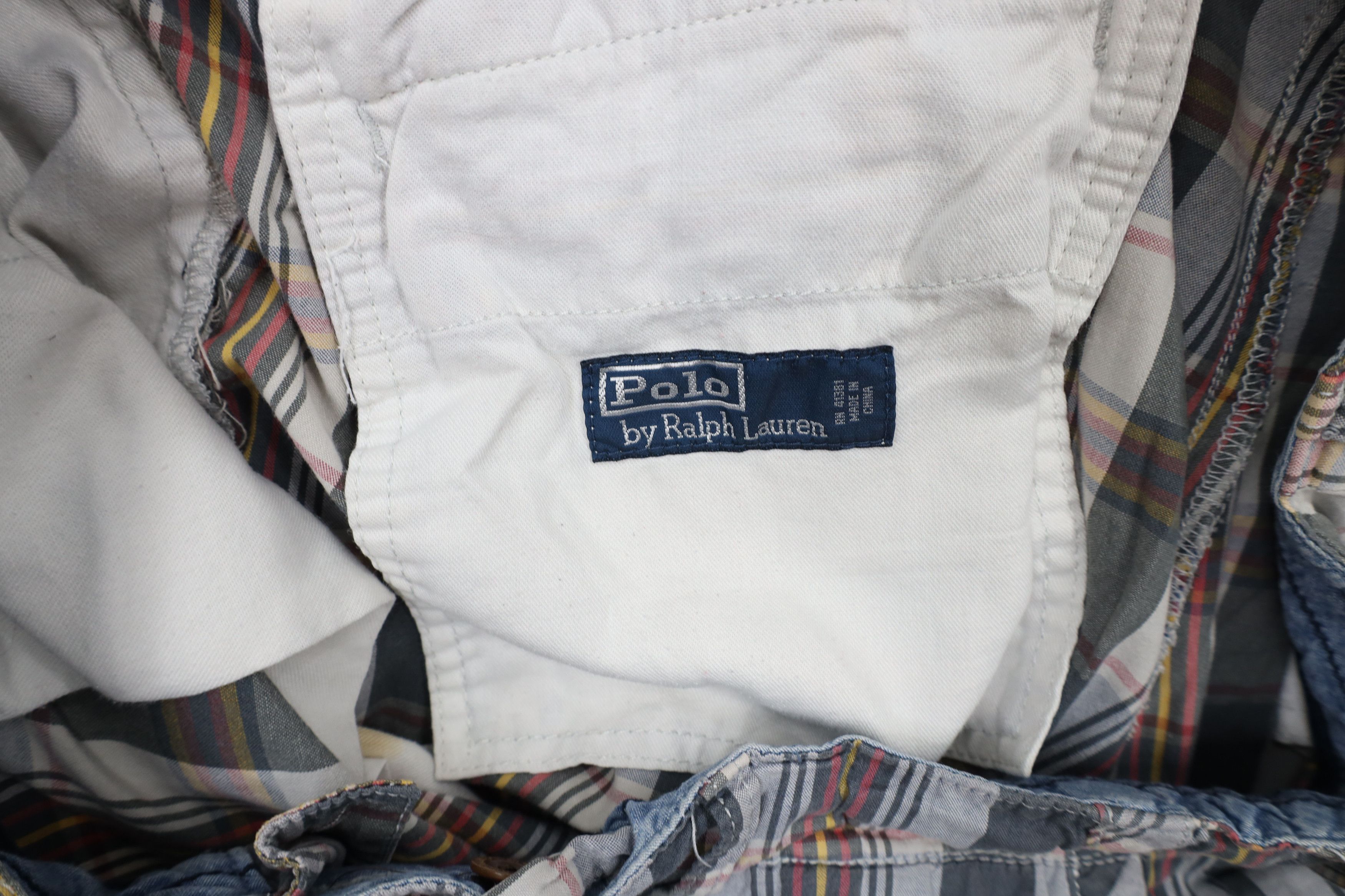Ralph Lauren × Vintage Vintage 90s Ralph Lauren Spell Fishing Club New York Shorts Size US 34 / EU 50 - 10 Thumbnail
