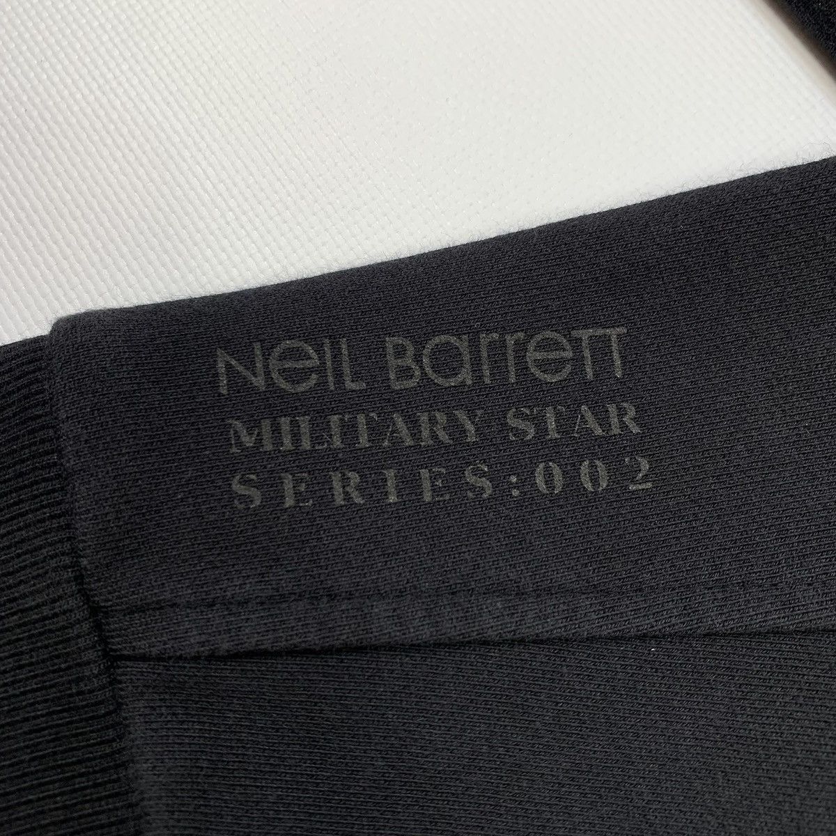 Neil Barrett Neil Barrett Military Star Sweatshirt Black Logo Size XXL Size US XXL / EU 58 / 5 - 11 Thumbnail