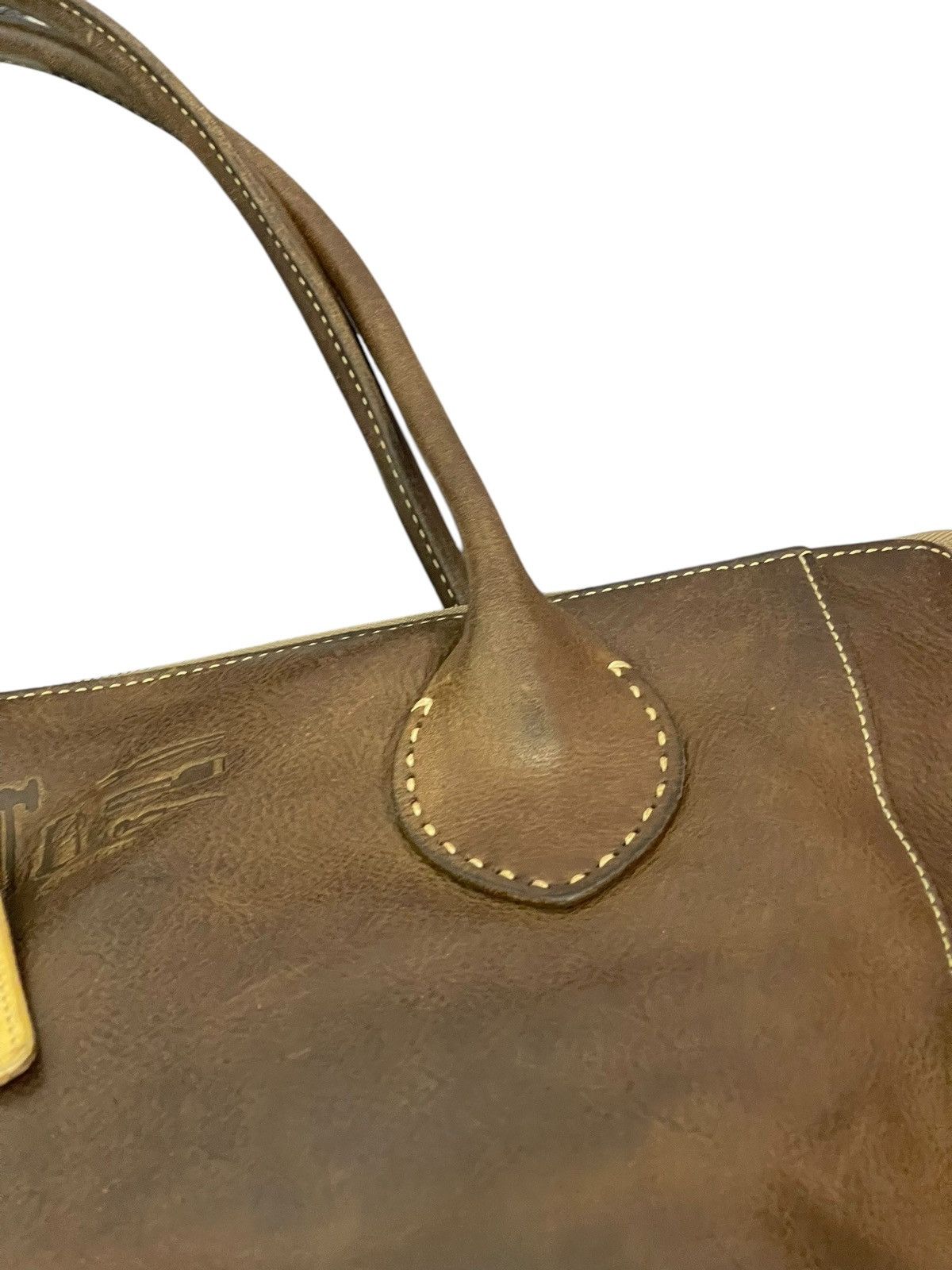 Genuine Leather Full Leather Genten Japan Tote Shoulder Bag 1🟩9 Size ONE SIZE - 12 Thumbnail
