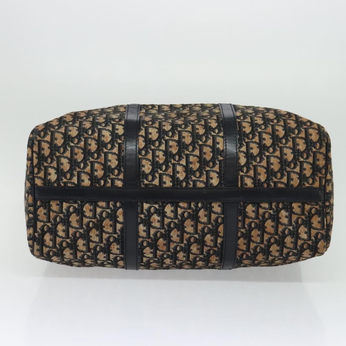 Dior DIOR Trotter Canvas Boston Bag Navy Silver Size ONE SIZE - 9 Thumbnail
