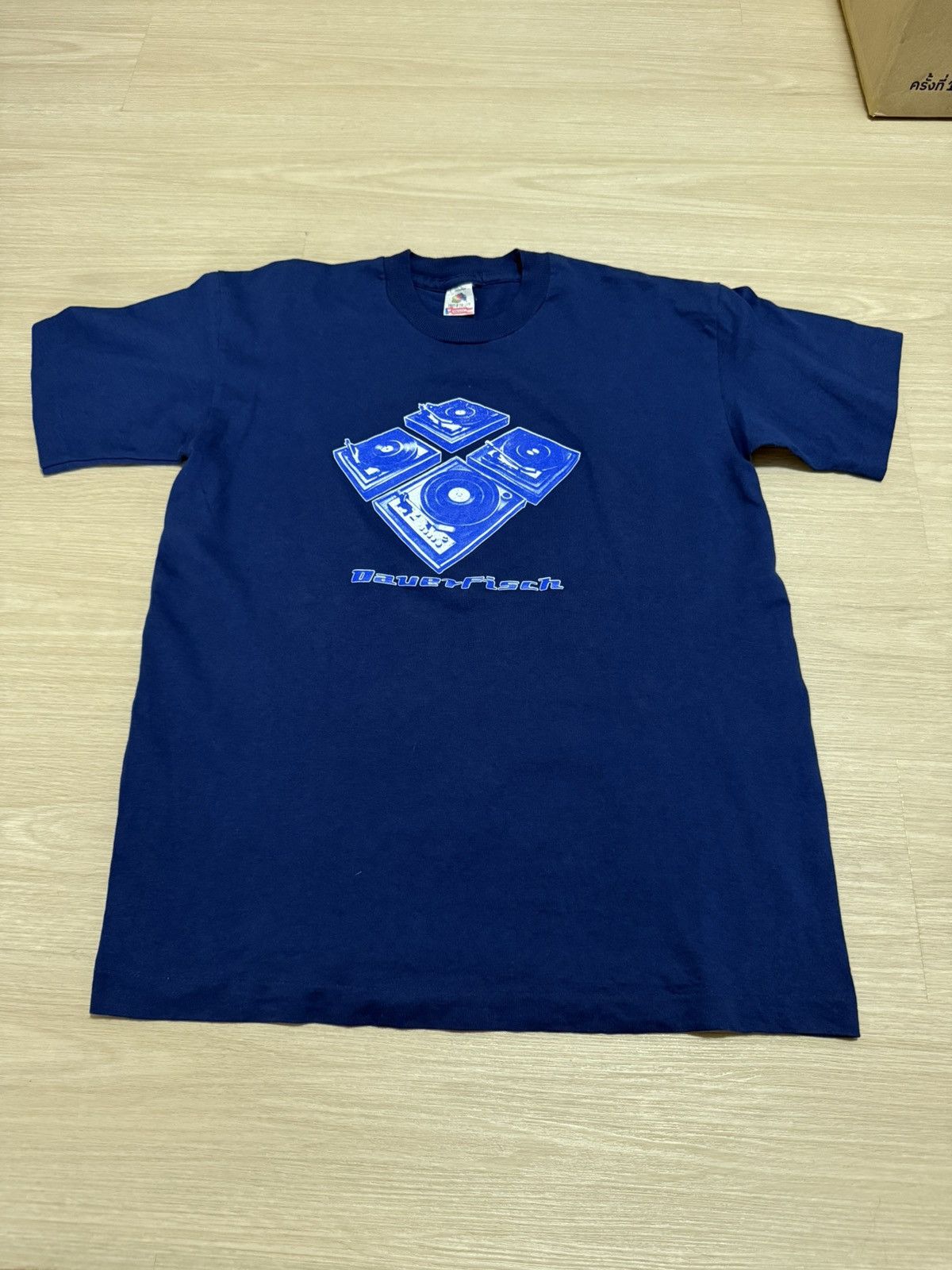 Rap Tees × Vintage Vintage DaverFisch Size US L / EU 52-54 / 3 - 2 Thumbnail