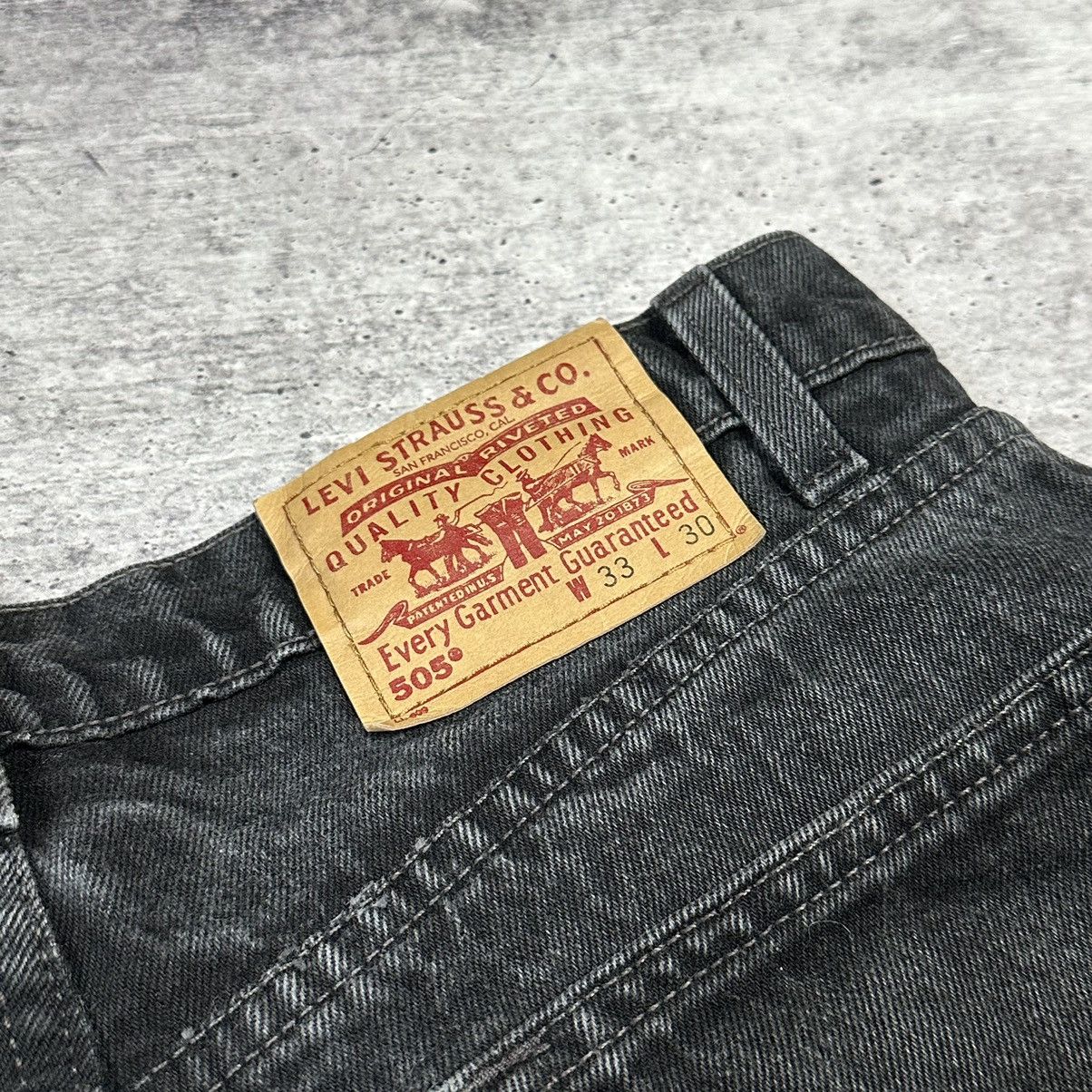 Other Vintage Levi’s 505 Jeans Black Men’s Size 33/30 Made In USA Size US 33 - 9 Thumbnail