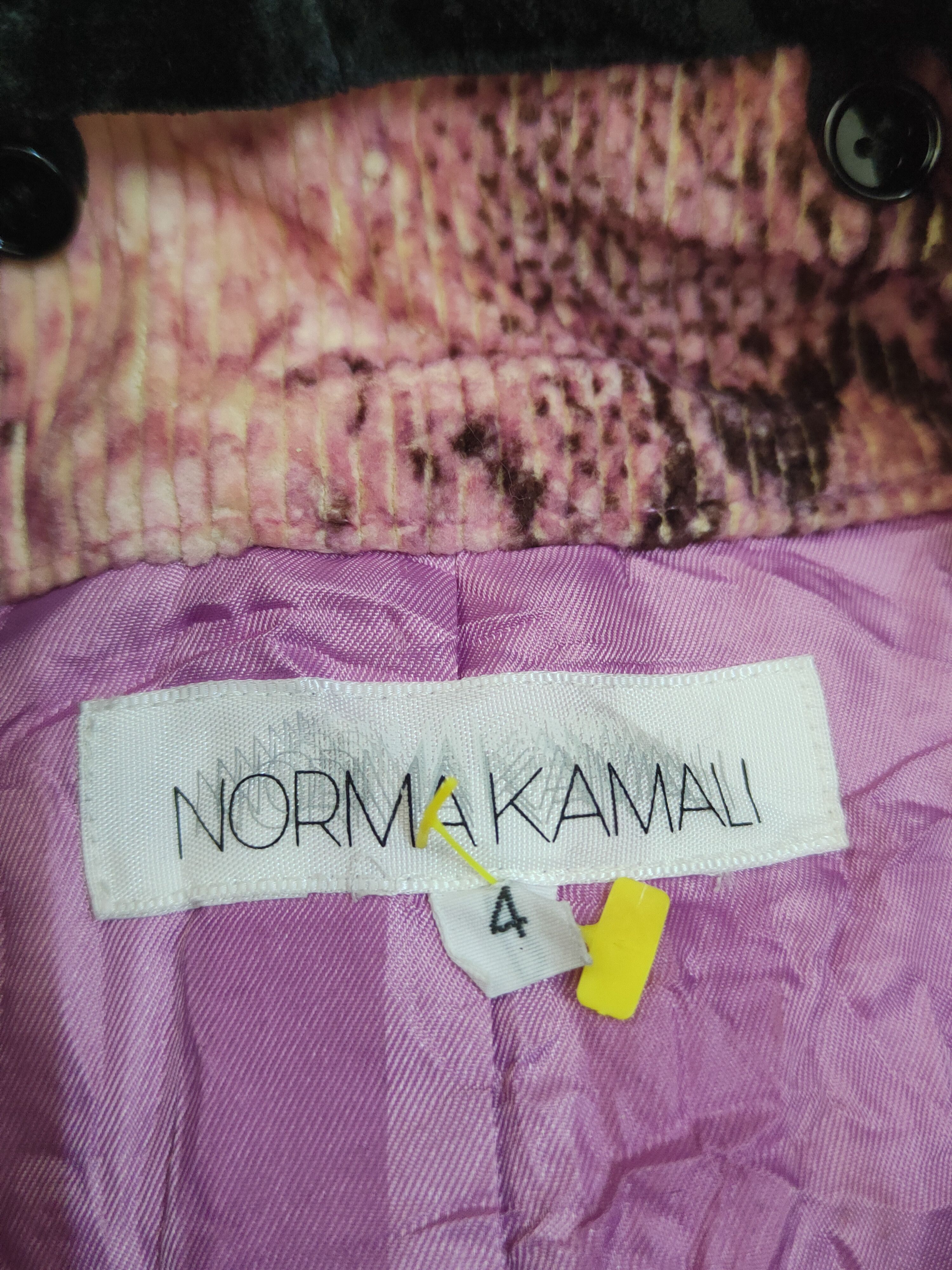 Norma Kamali × Vintage Norma Kamali Pink Coats - Authentic stuff design Size M / US 6-8 / IT 42-44 - 13 Thumbnail