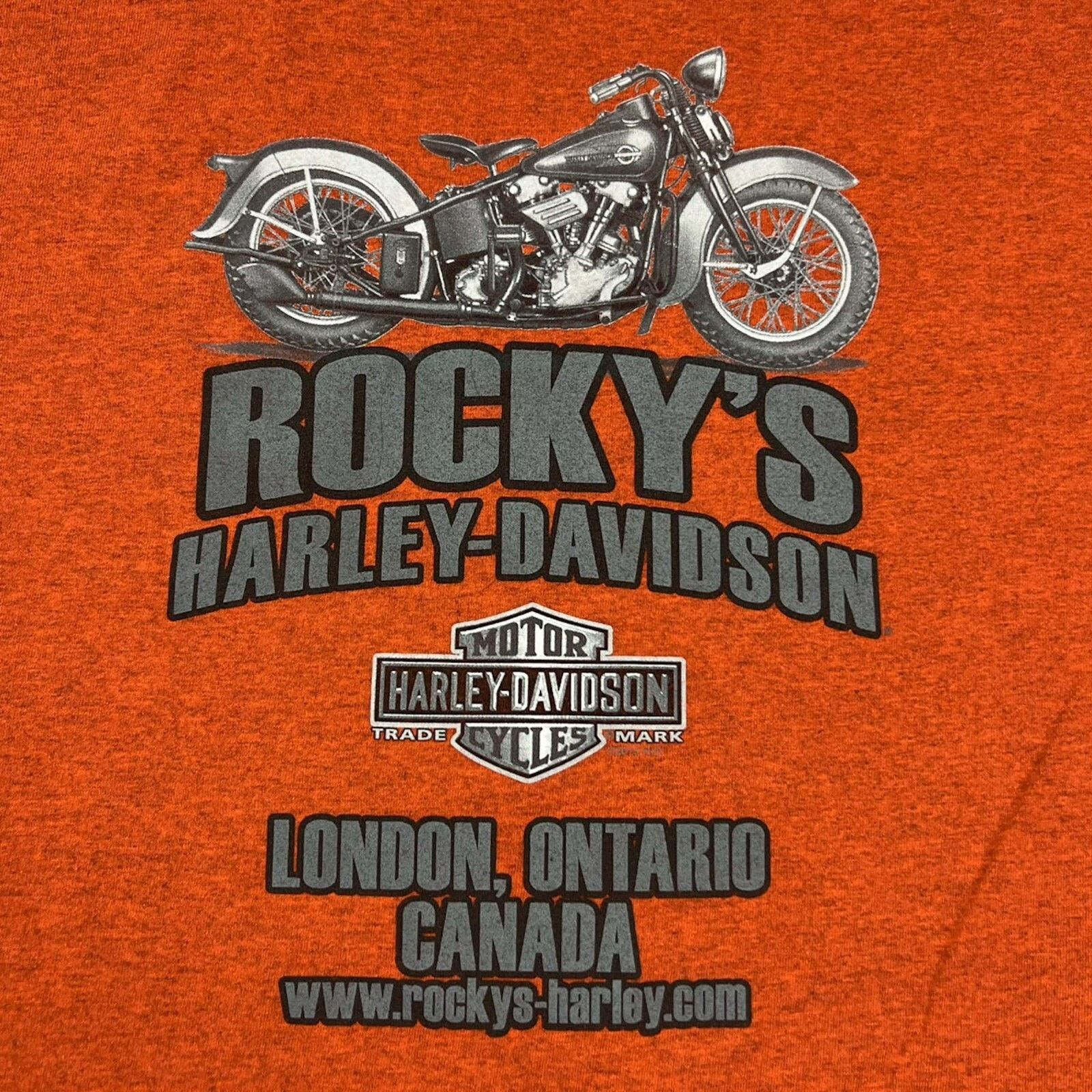 Harley Davidson 2015 Harley Davidson T Shirt Motorcycle Biker Graphic Tee Size US L / EU 52-54 / 3 - 5 Thumbnail