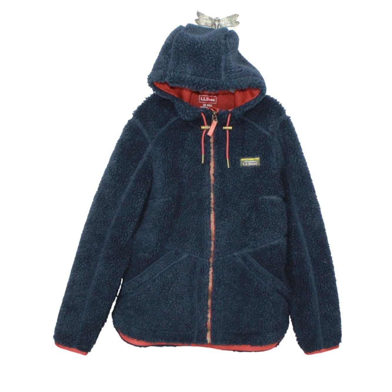 L.L. Bean LL Bean Women's Mountain Pile Fleece Hoodie Size XS Size XS / US 0-2 / IT 36-38 - 1 Thumbnail
