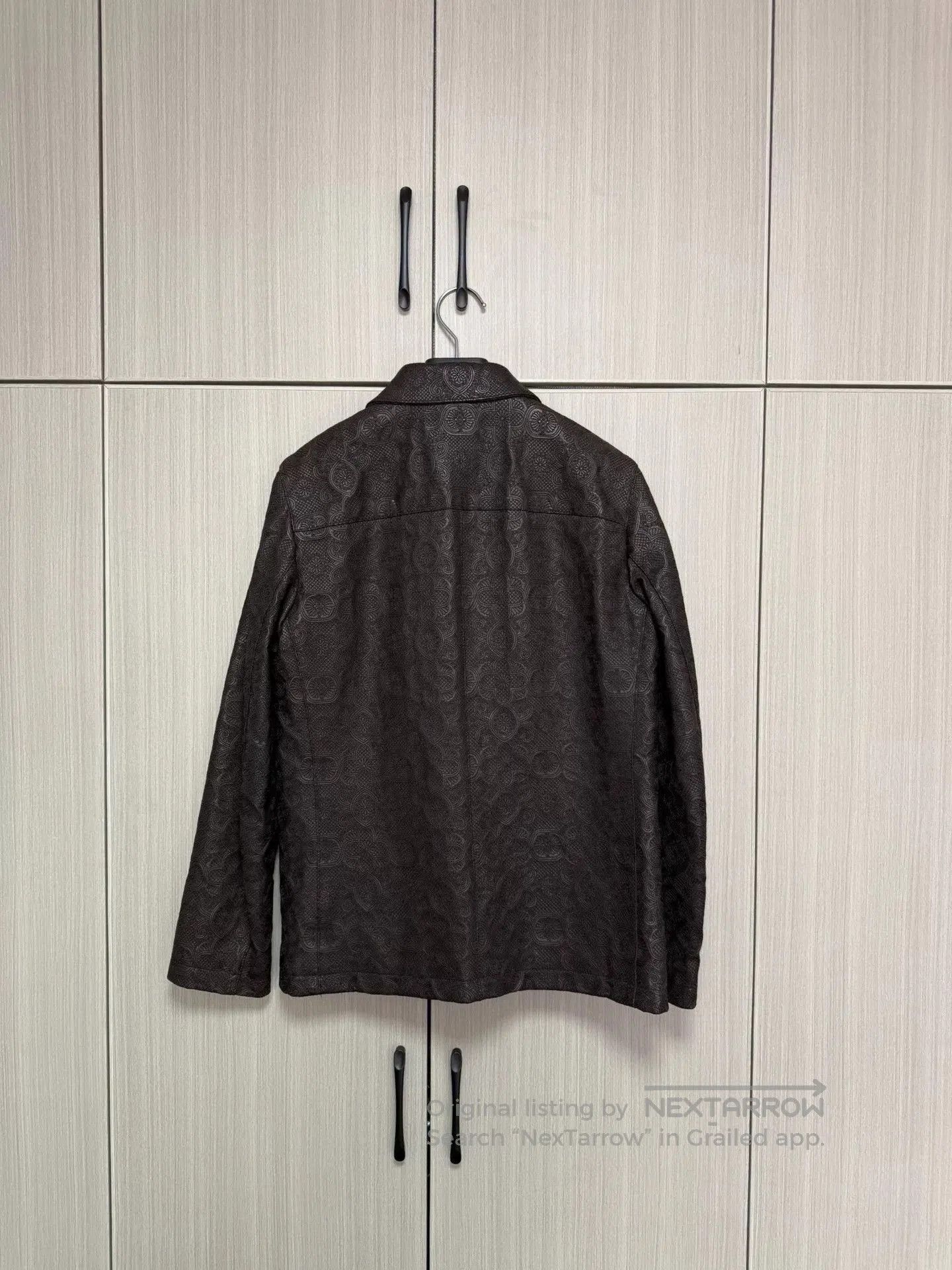 Prada Prada Runway Embroidered Leather Jacket 46. Size US S / EU 44-46 / 1 - 2 Thumbnail