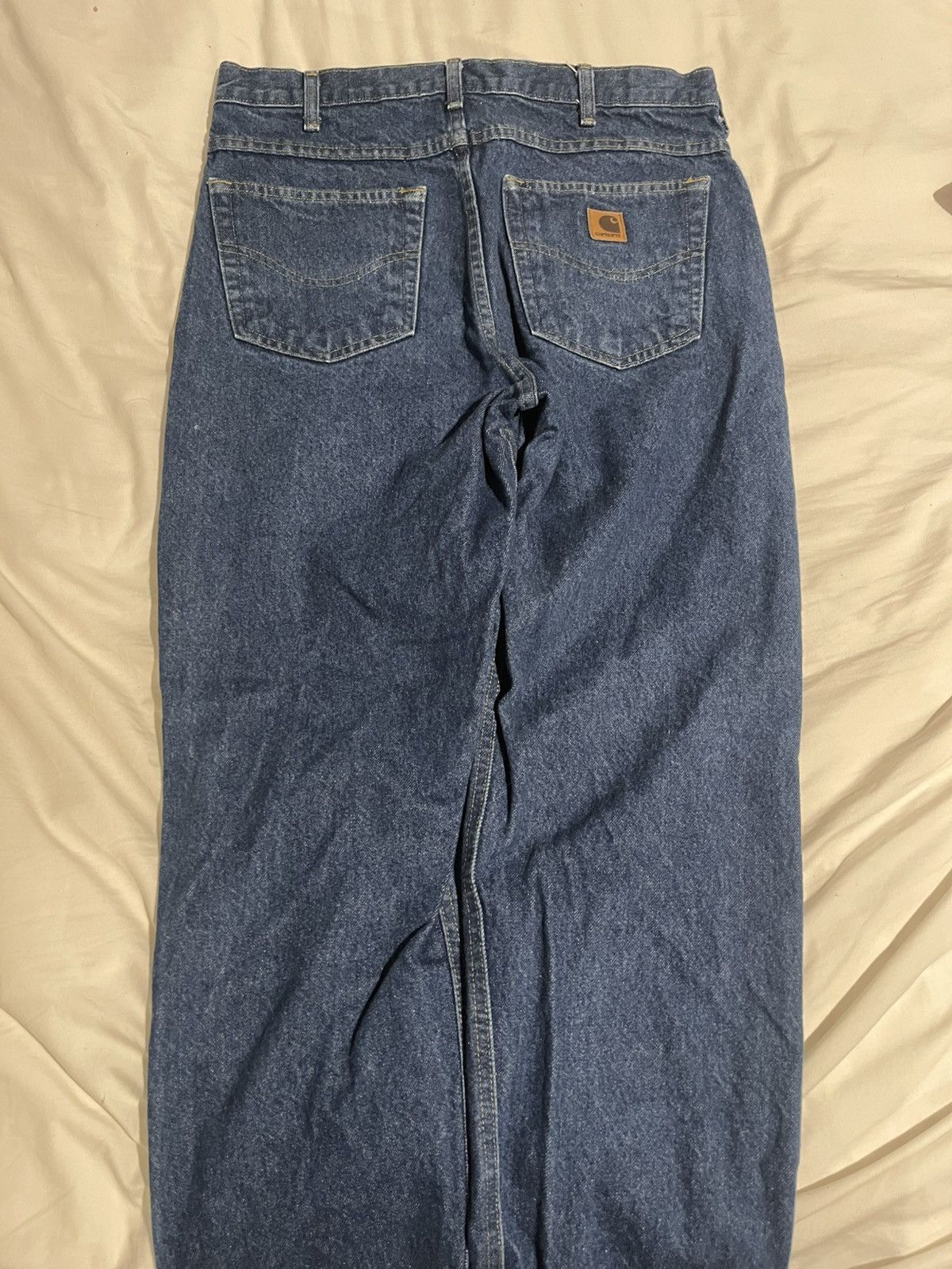 Carhartt Vintage Carhartt Blue Jeans Size US 32 / EU 48 - 4 Thumbnail