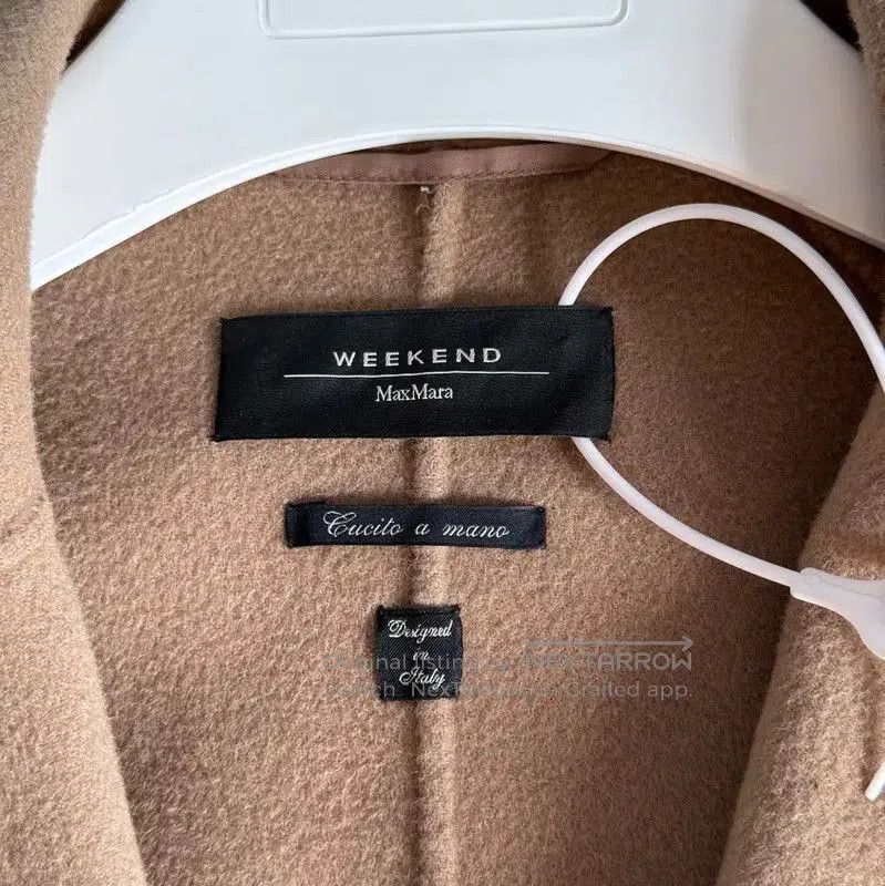 Max Mara MaxMara Khaki Cotton Women's Coat . Size XS / US 0-2 / IT 36-38 - 4 Thumbnail