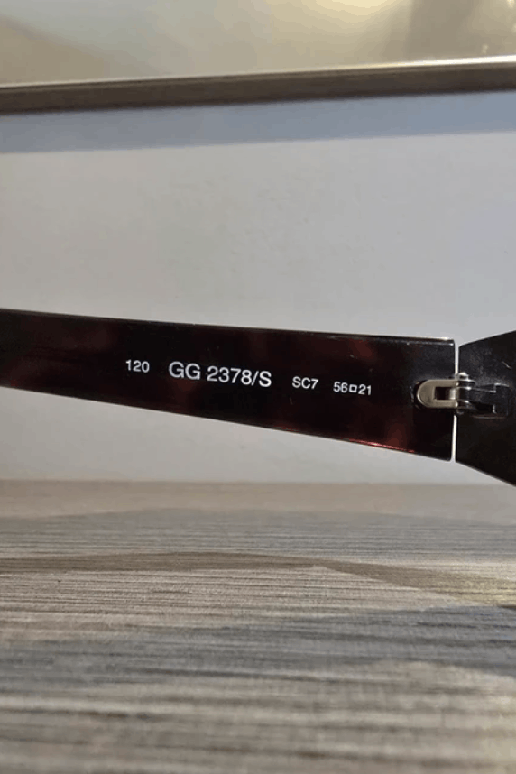 Gucci GUCCI Sunglasses GG2378 Shield Rimless 90s Wrap GG1188 Size ONE SIZE - 6 Thumbnail
