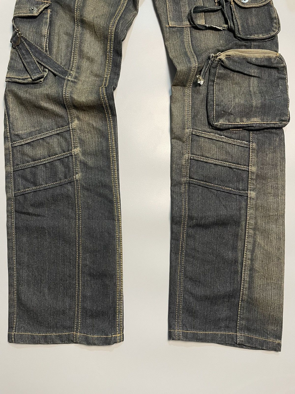 Seditionaries Multi Pocket Jeans De Art Denim Size US 29 - 2 Thumbnail