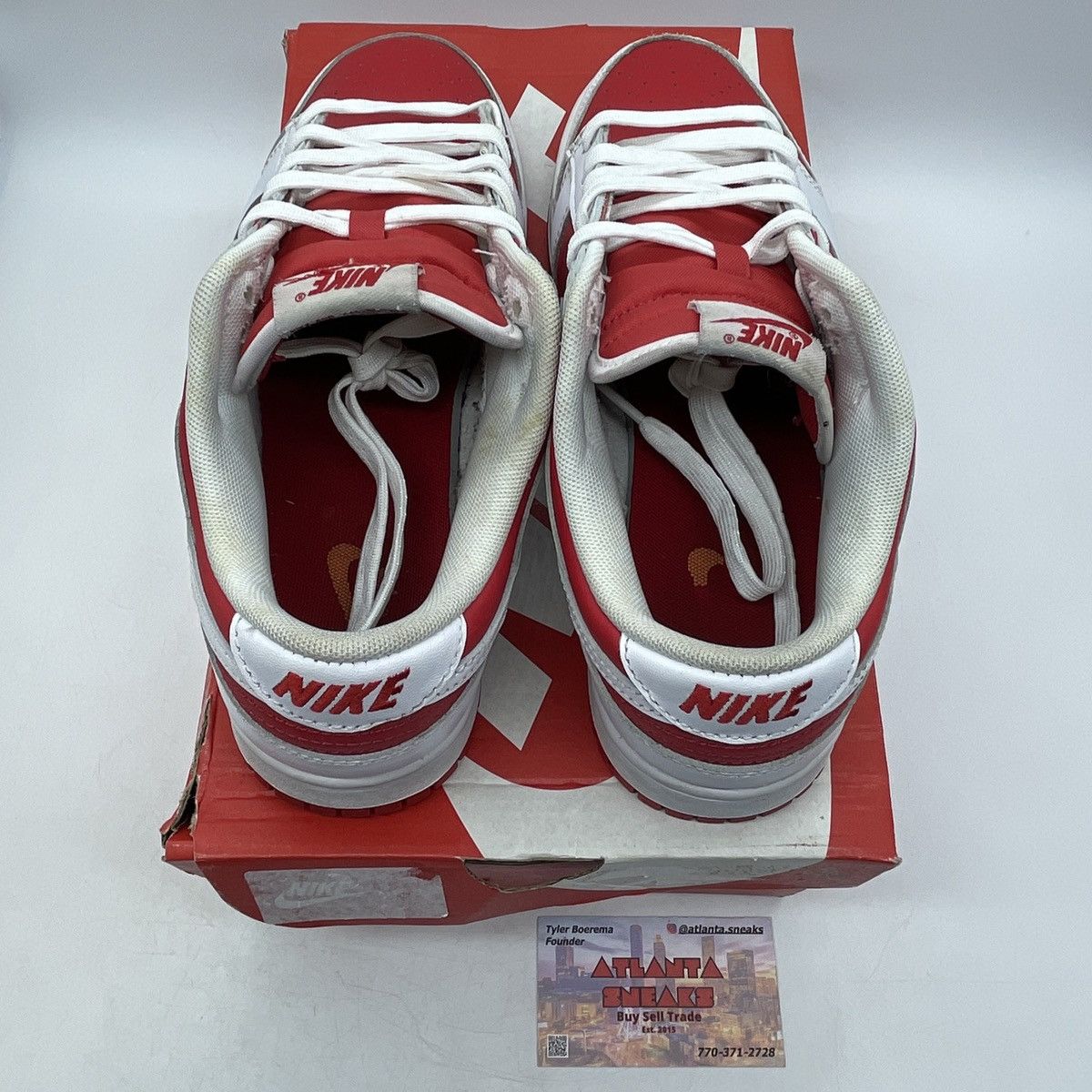Nike Dunk low Championship red Size US 8 / EU 41 - 6 Thumbnail