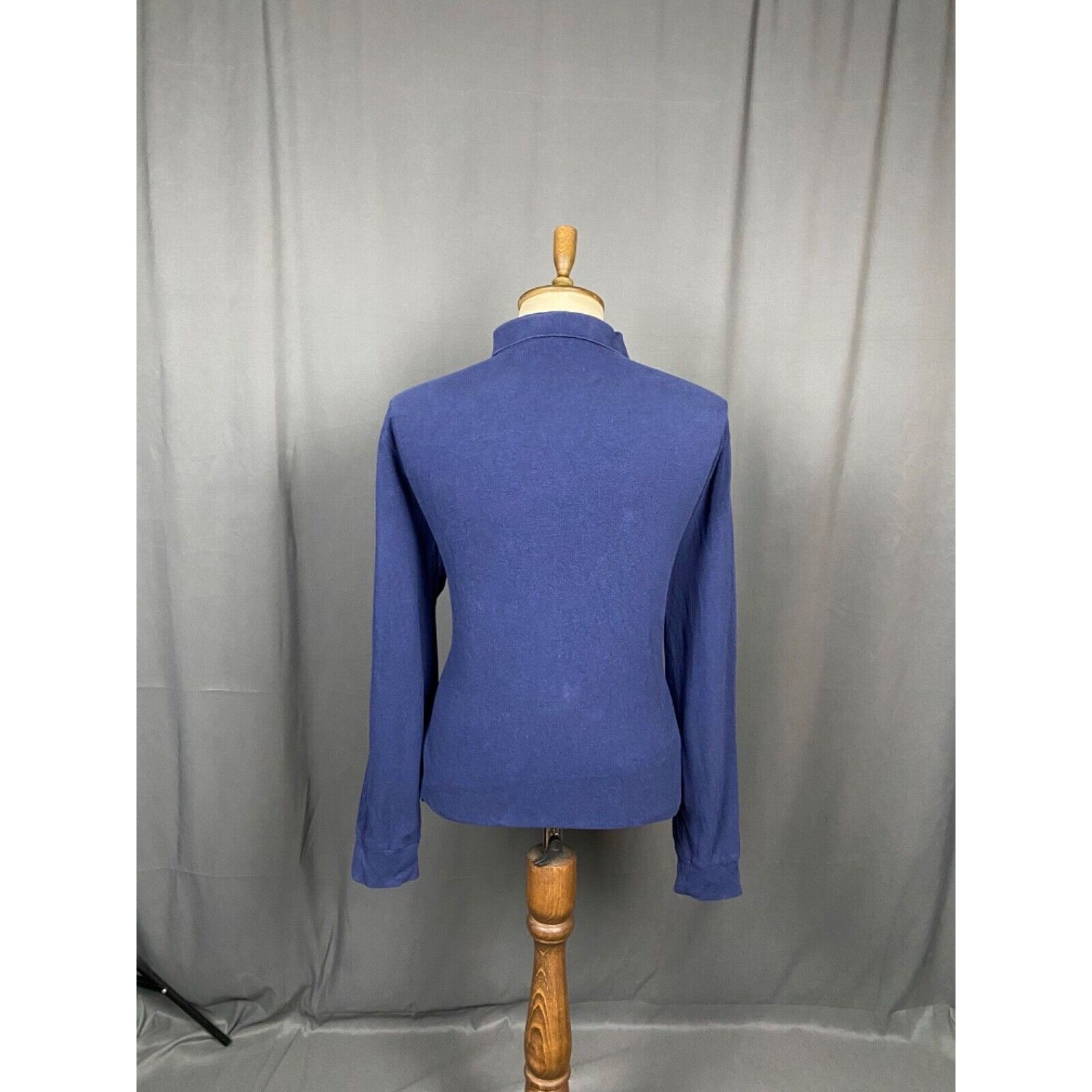 Polo Ralph Lauren Polo Ralph Lauren Men's Blue Collared Polo Longsleeve Sweate Size US XL / EU 56 / 4 - 7 Thumbnail
