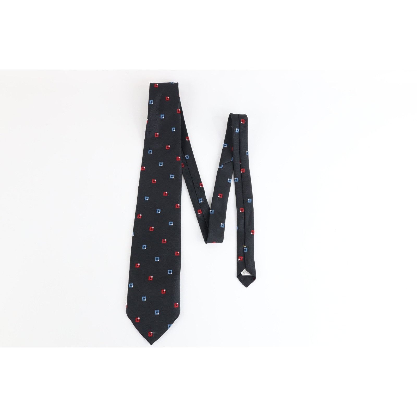 Vintage Vintage 70s 80s Streetwear Geometric Box Cube Neck Tie Size ONE SIZE - 2 Thumbnail