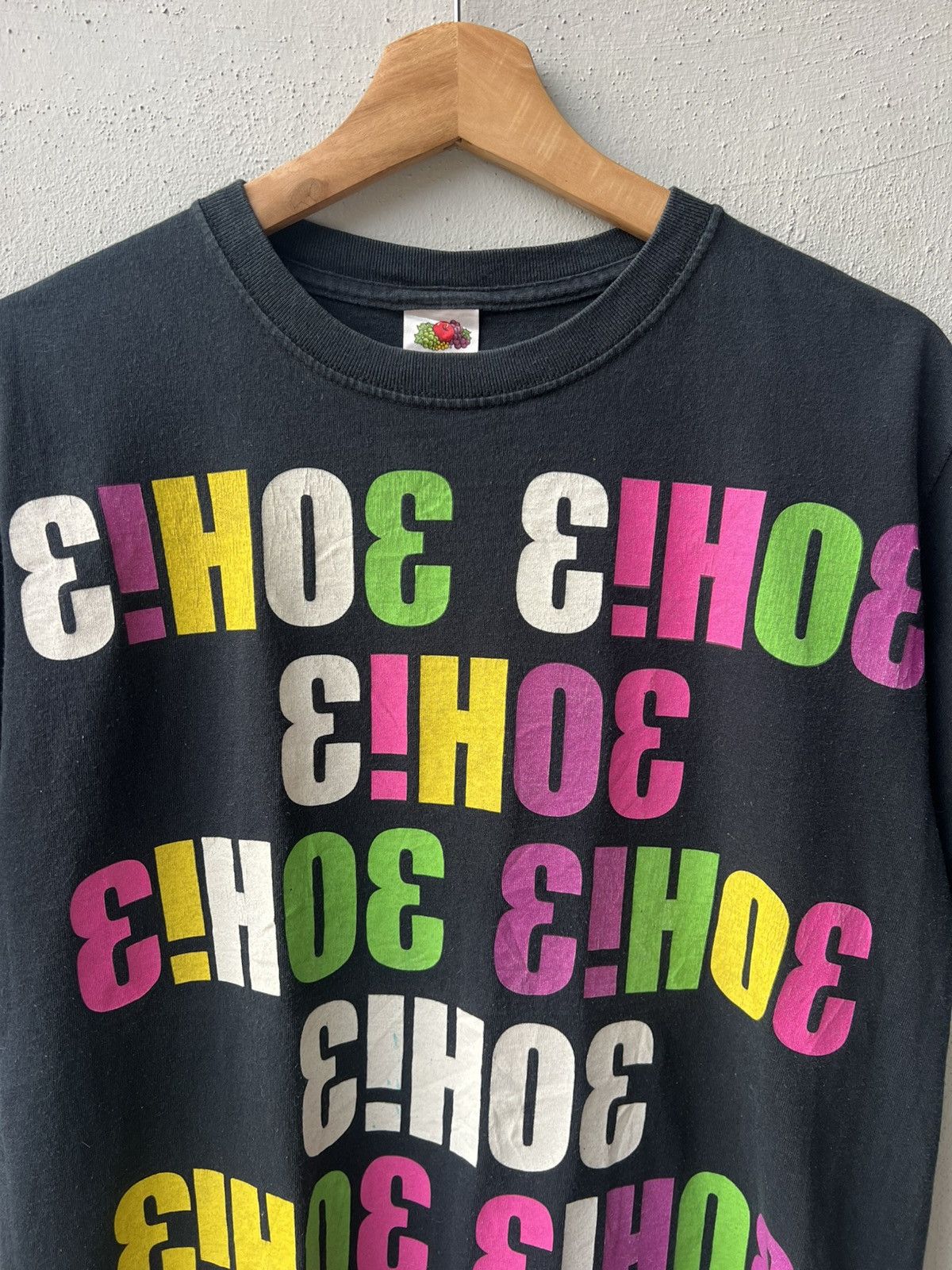 Band Tees Vintage Rare 3OH!3 Spell Out All Over Tee Size US M / EU 48-50 / 2 - 3 Thumbnail
