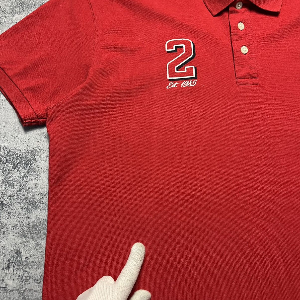 La Martina × Vintage Vintage La Martina #2 Red Polo Y2K Streetwear Designer Size US XXL / EU 58 / 5 - 6 Thumbnail