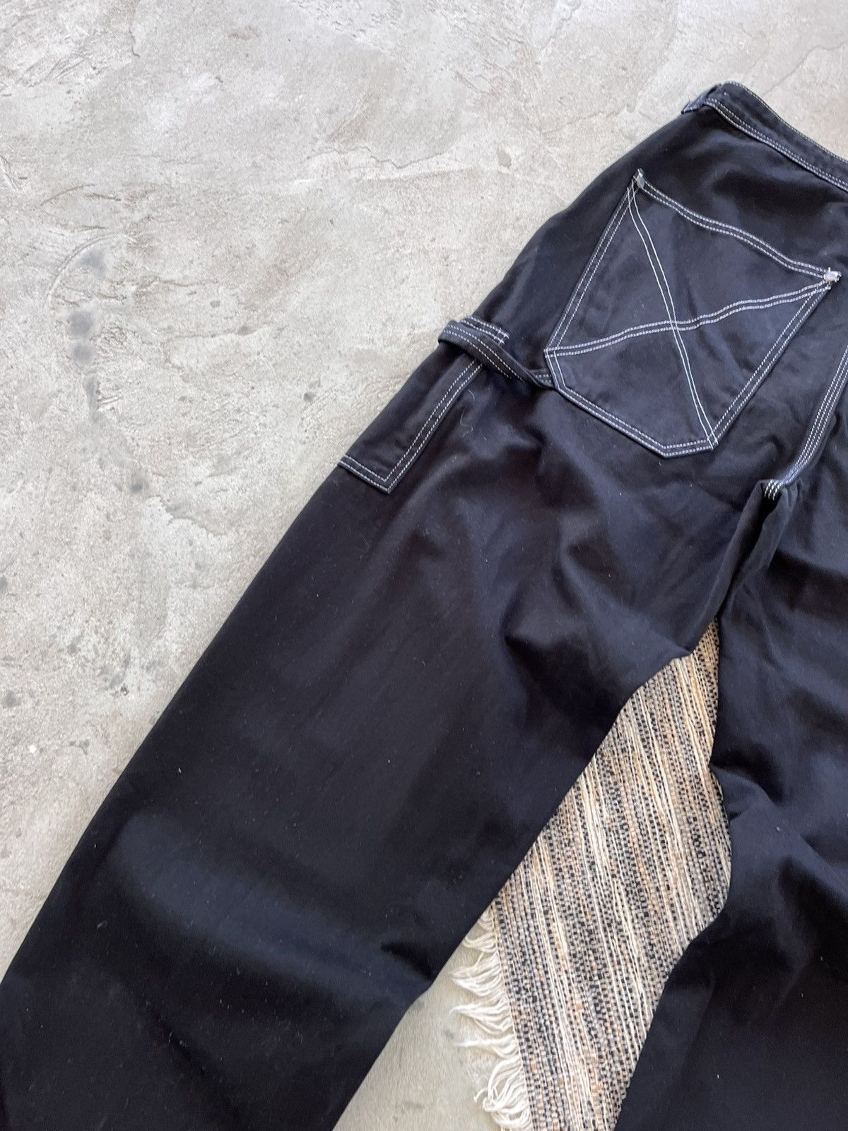 Carhartt Vintage Homeboy Loud Couture Black Baggy Denim Jeans 34x34 Size US 34 / EU 50 - 15 Thumbnail