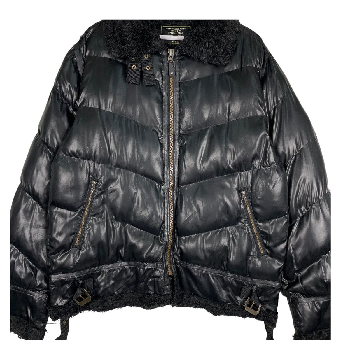 Other 💥NINA RICCI PARIS PUFFER FUR NECK JACKET Size US L / EU 52-54 / 3 - 5 Thumbnail