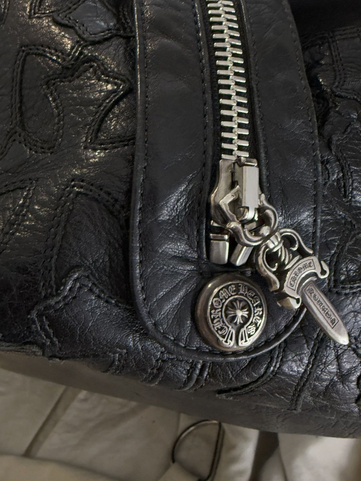Chrome Hearts Chrome Hearts Flooded Large Weekender Duffle bag patches Size ONE SIZE - 16 Thumbnail
