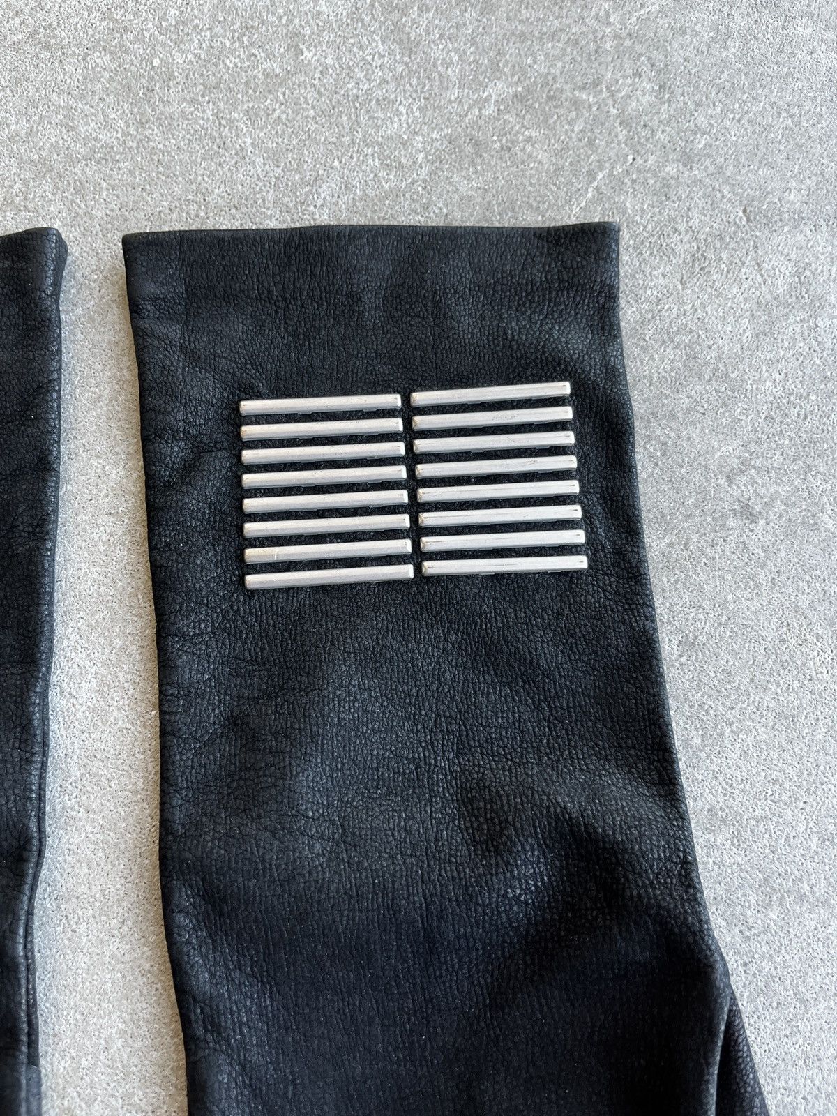 Rick Owens Rick Owens Goatskin Leather Gloves (unisex) Size ONE SIZE - 4 Thumbnail