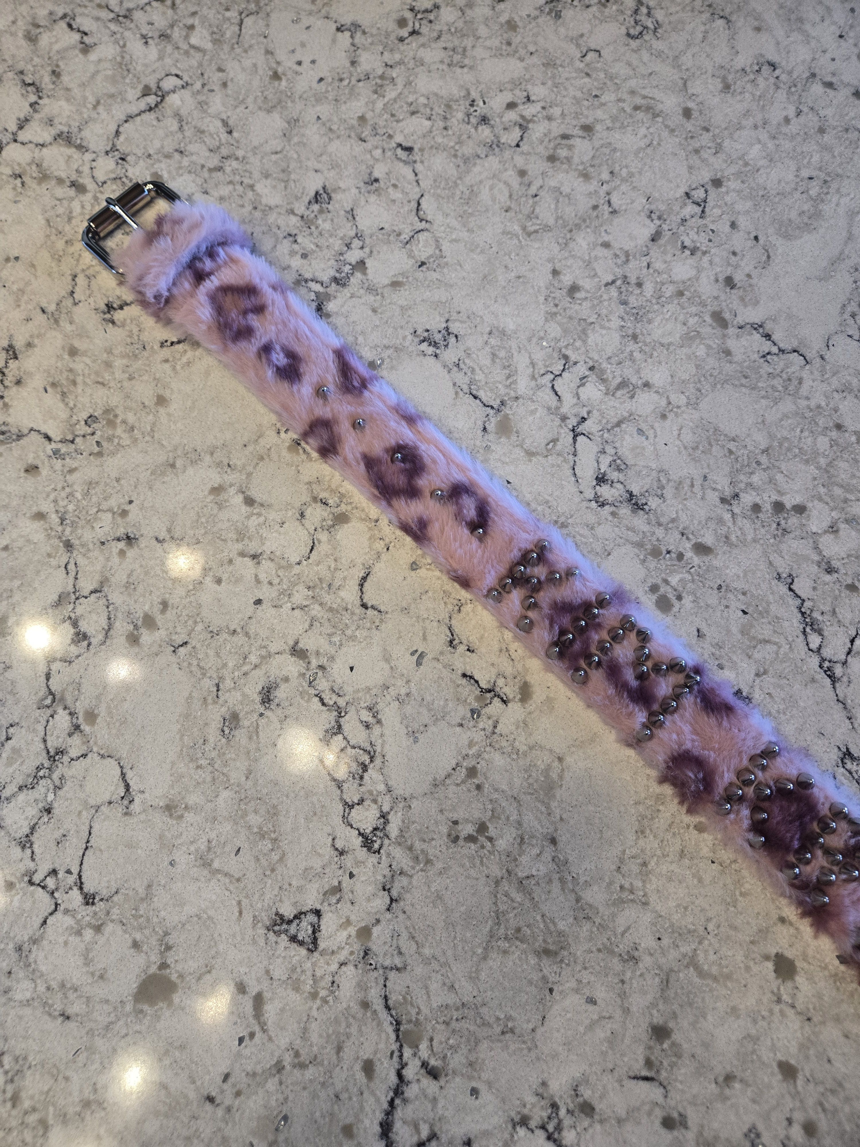 Kim Krueger STUDDED CHEETAH PRINT KIM KRUEGER BELT Size ONE SIZE - 2 Thumbnail