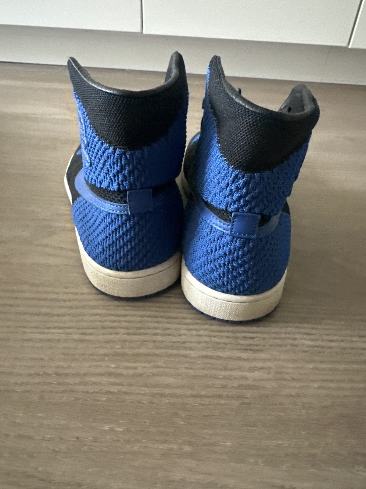 Jordan Brand × Nike Flyknit Royal Jordan 1 size 11.5 Size US 11.5 / EU 44-45 - 5 Thumbnail