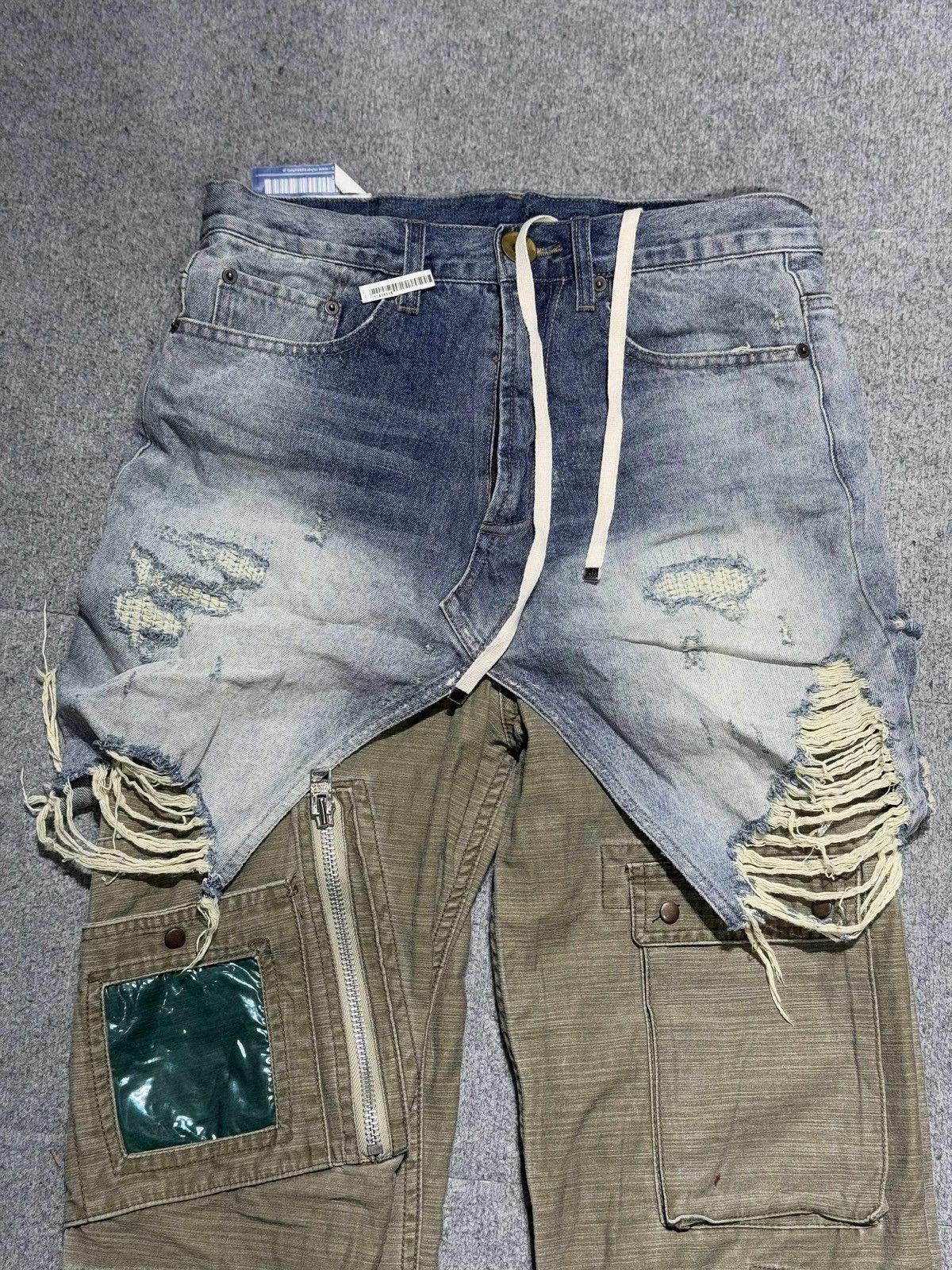 Maison MIHARA YASUHIRO Maison Mihara Yasuhiro - Destroy Splicing OverAlls Size US 44 / EU 60 - 4 Thumbnail