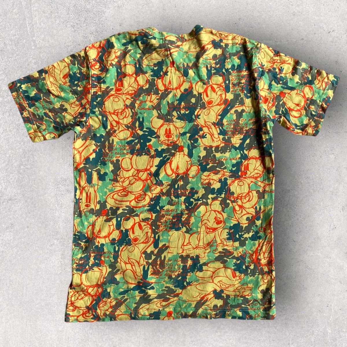 Comme des Garcons Fall14 Mickey Mouse Camo T Shirt Size US S / EU 44-46 / 1 - 4 Thumbnail