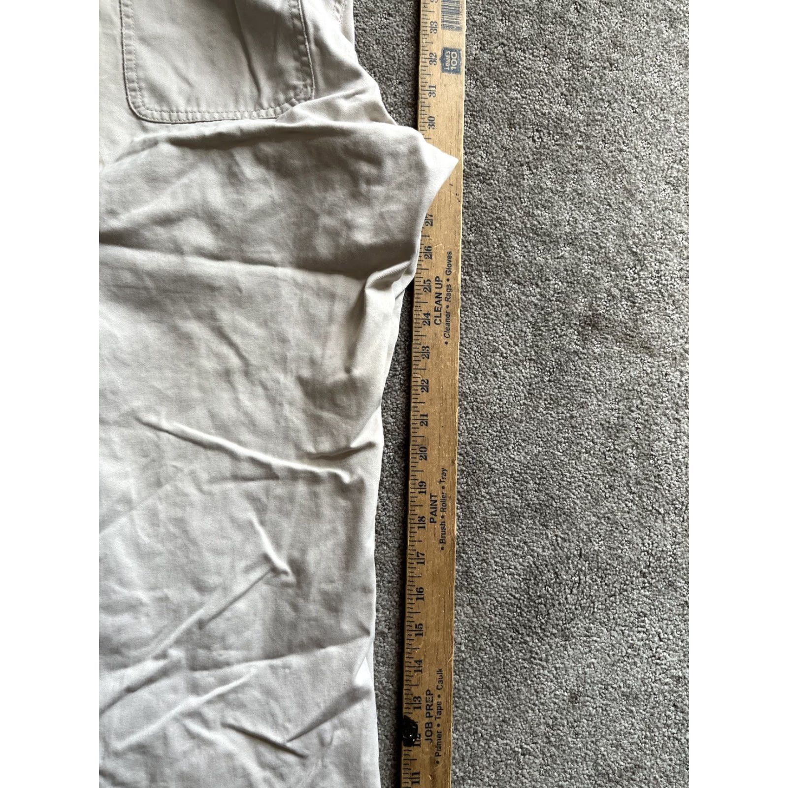 Old Navy VINTAGE Old Navy Pants 6 Stretch Khakis Tan Brown Classic Rise Straight Size ONE SIZE - 6 Thumbnail