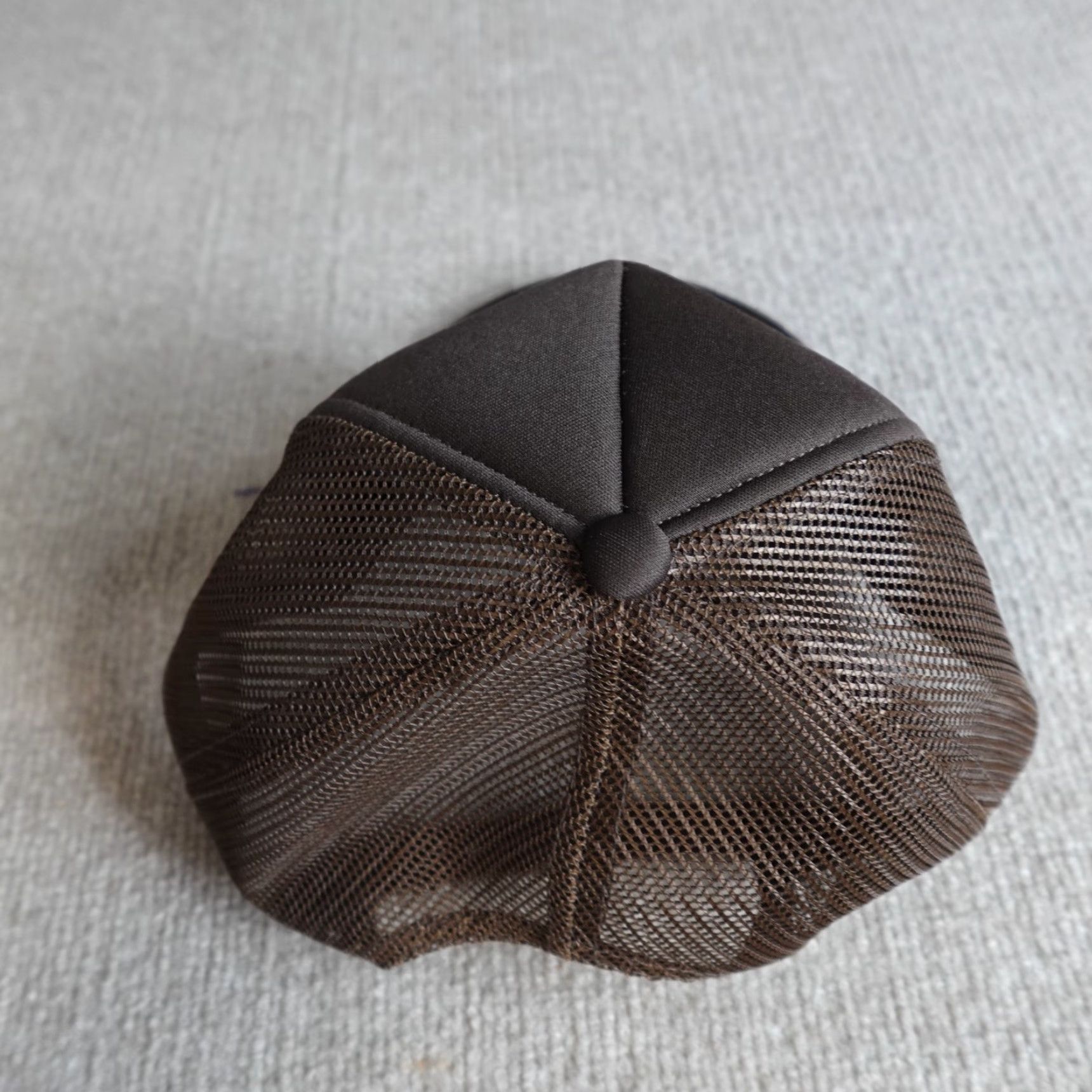 Huckberry VINTAGE Huckberry Hat Brown Trucker Adults One Size Adjustable Men Men Trucker Hat Brown Vintage 1960s Washington Georgetown Best Goods in the Capitol Size ONE SIZE - 2 Thumbnail