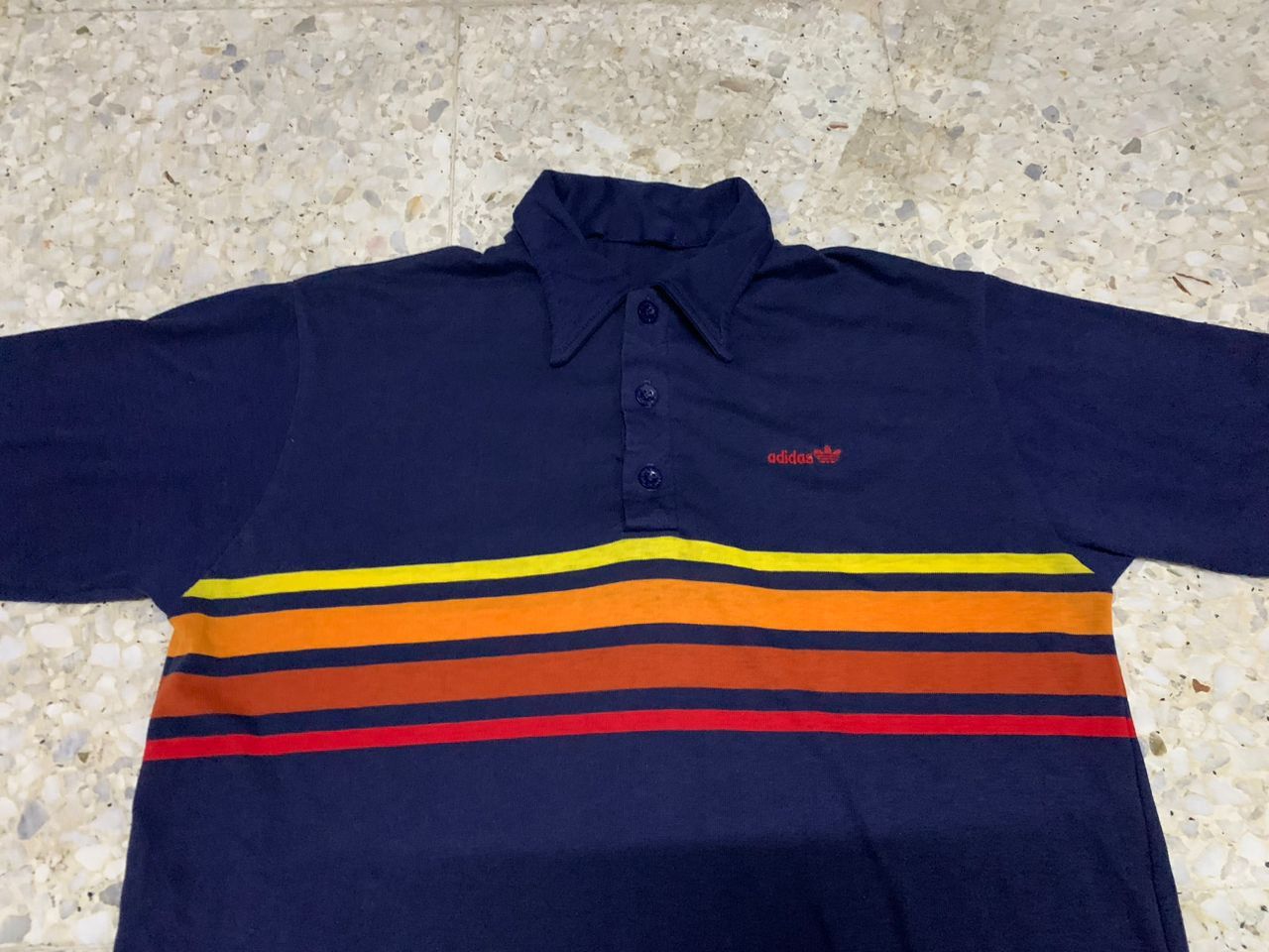 Adidas VINTAGE ADIDAS RAINBOW Size US XL / EU 56 / 4 - 5 Thumbnail