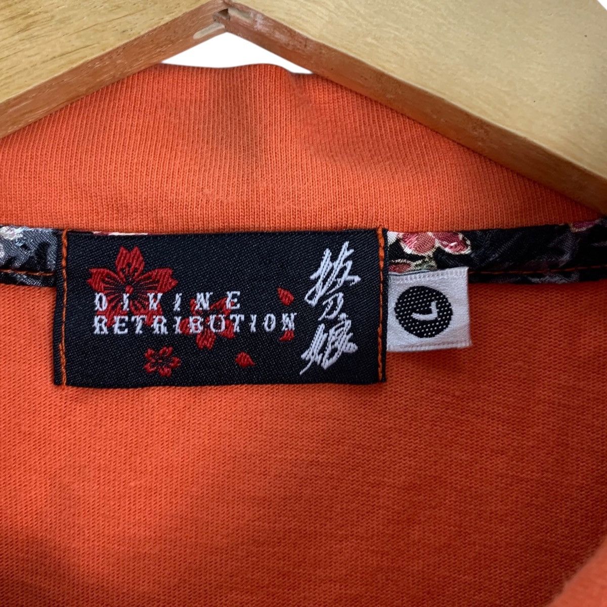 Japanese Brand DIVINE RETRIBUTION Japanese Brand Samurai Girl Polos T-Shirt Size US L / EU 52-54 / 3 - 7 Thumbnail
