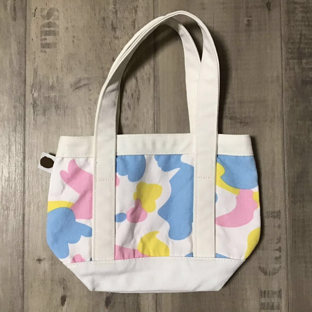 Bape × Nigo BAPE Multi camo Mini Tote Bag a bathing ape candy camo NIGO Size ONE SIZE - 3 Thumbnail