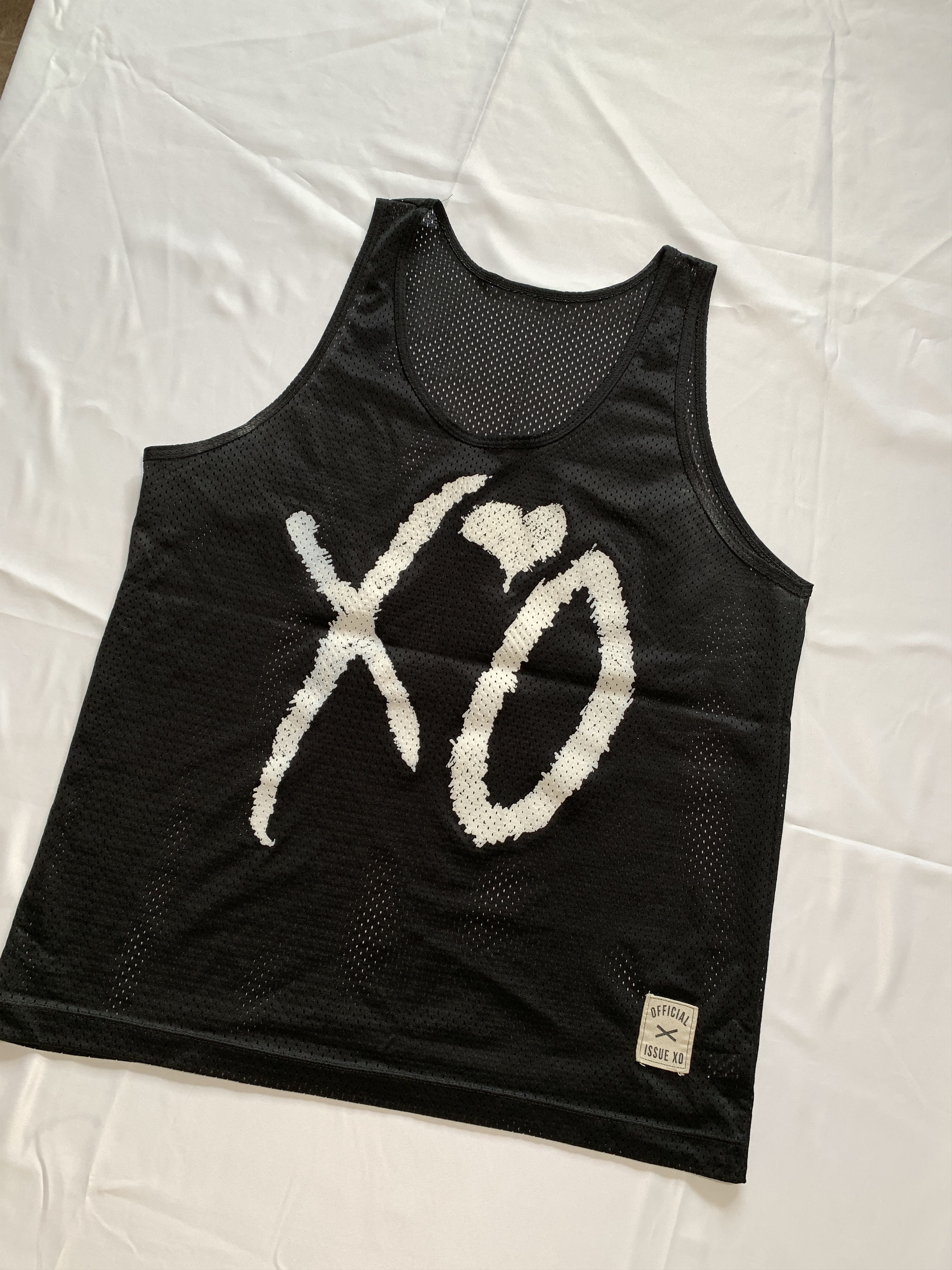 The Weeknd The Weeknd OFFICIAL ISSUE XO TANK TOP JERSEY BLACK Size US M / EU 48-50 / 2 - 3 Thumbnail