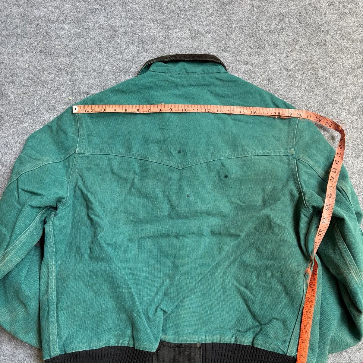 Carhartt × Vintage 💥Rare💥 Vintage Carhartt Santa Fe Teal Jacket J13 AQU Size US M / EU 48-50 / 2 - 7 Thumbnail