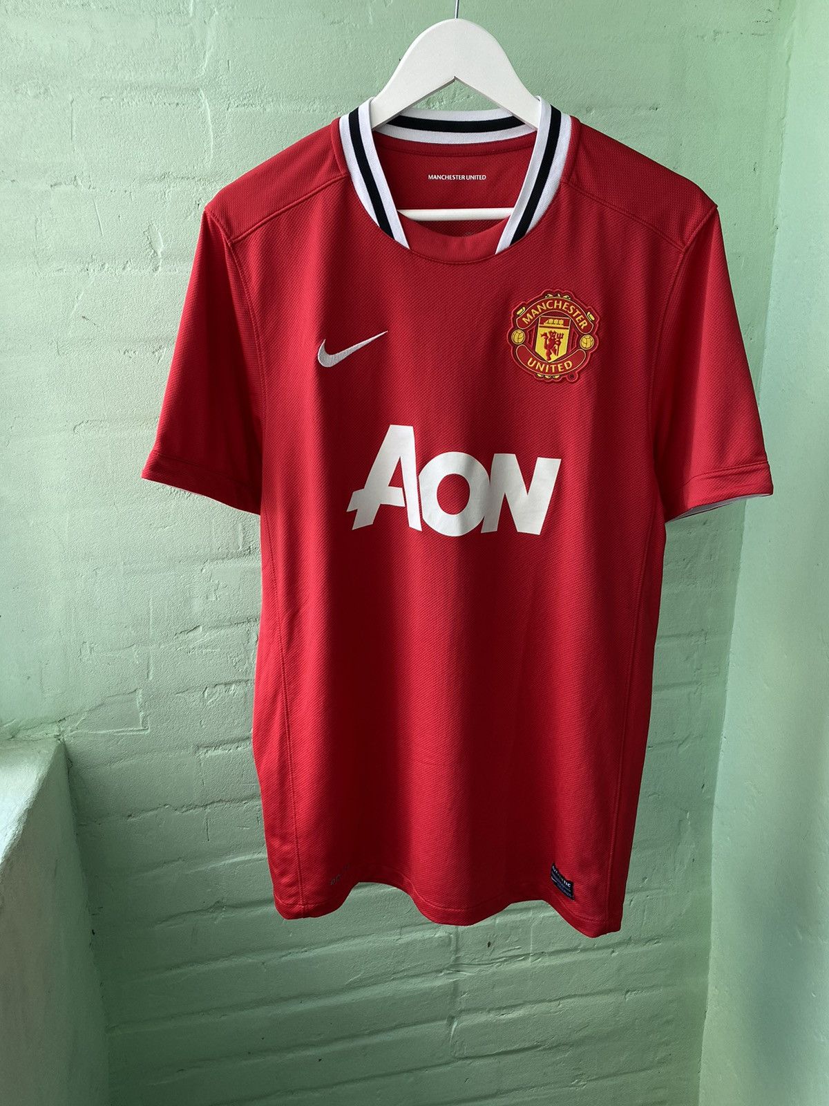 Nike Blokecore Nike Manchester United 2011/2012 Home Jersey Size US L / EU 52-54 / 3 - 1 Thumbnail