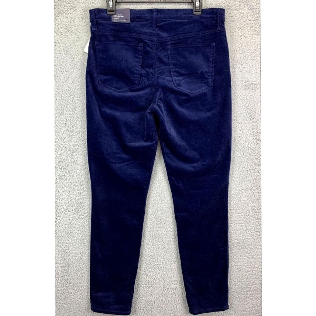 Gap Gap Jeans Womens 32 Blue High Rise True Skinny Ankle Denim Stretch Ladies NEW Women Jeans Slim Rise 10.5in+ 100% Cotton Size 24" / US 00 / IT 34 - 3 Thumbnail