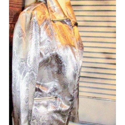 Other Weekends by Chico’s Sz 0 Snakeskin Pattern Jacket Size XS / US 0-2 / IT 36-38 - 5 Thumbnail