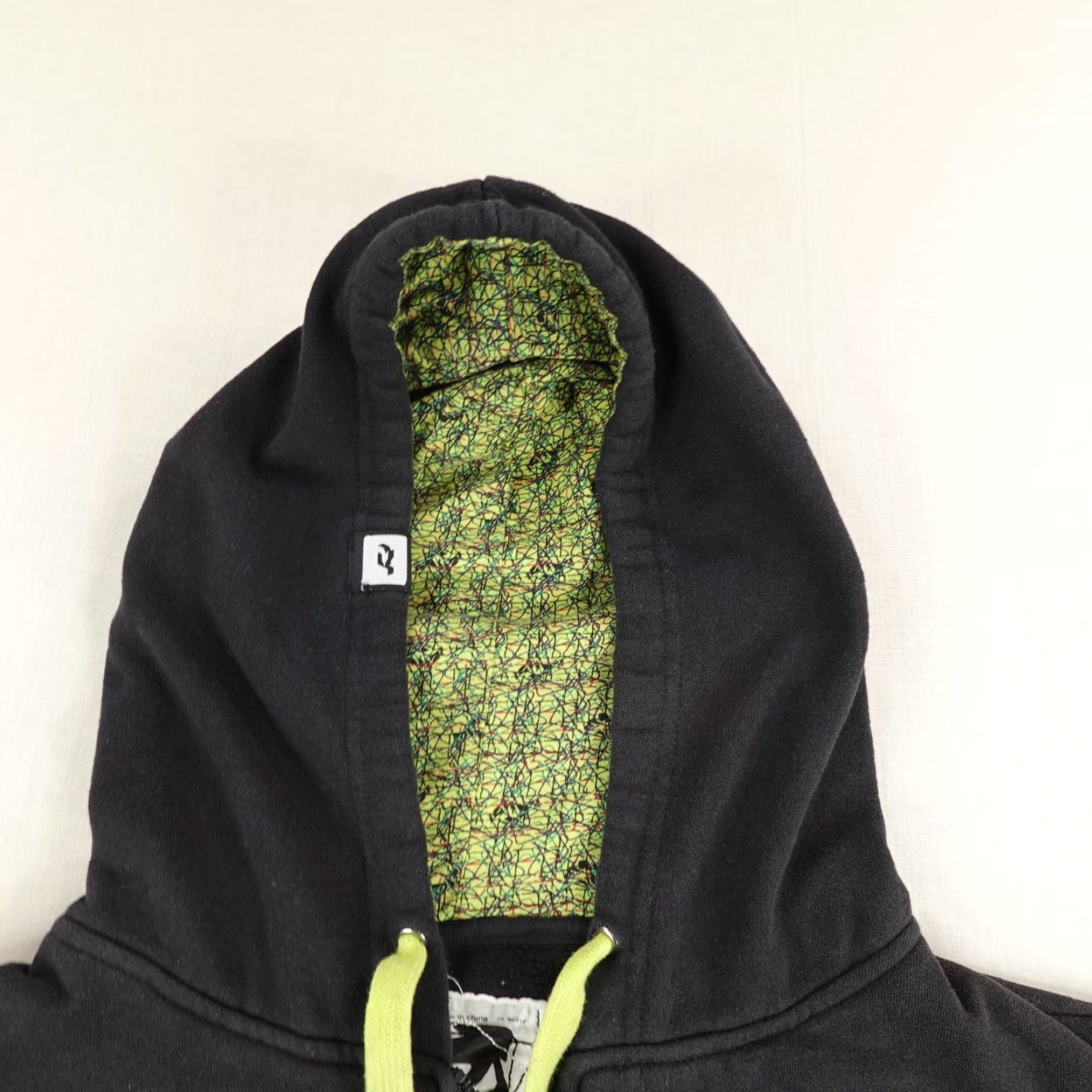 Vintage VINTAGE Ride Snowboards Hoodie Mens XL Black Sweatshirt Jacket Snowboarding Full Zip Up Size US XL / EU 56 / 4 - 3 Thumbnail