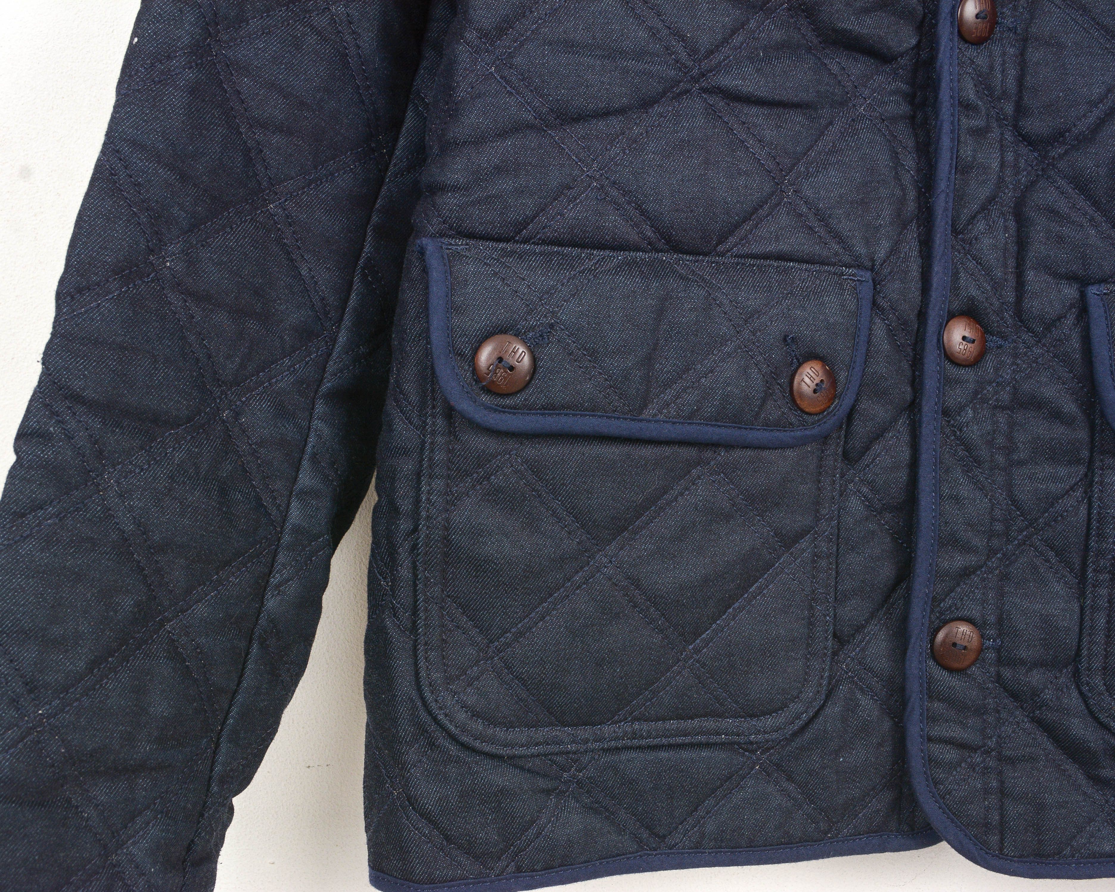 Tommy Hilfiger Tommy Hilfiger Denim Quebec Quilted jacket Men's S Jean coat Size US S / EU 44-46 / 1 - 2 Thumbnail
