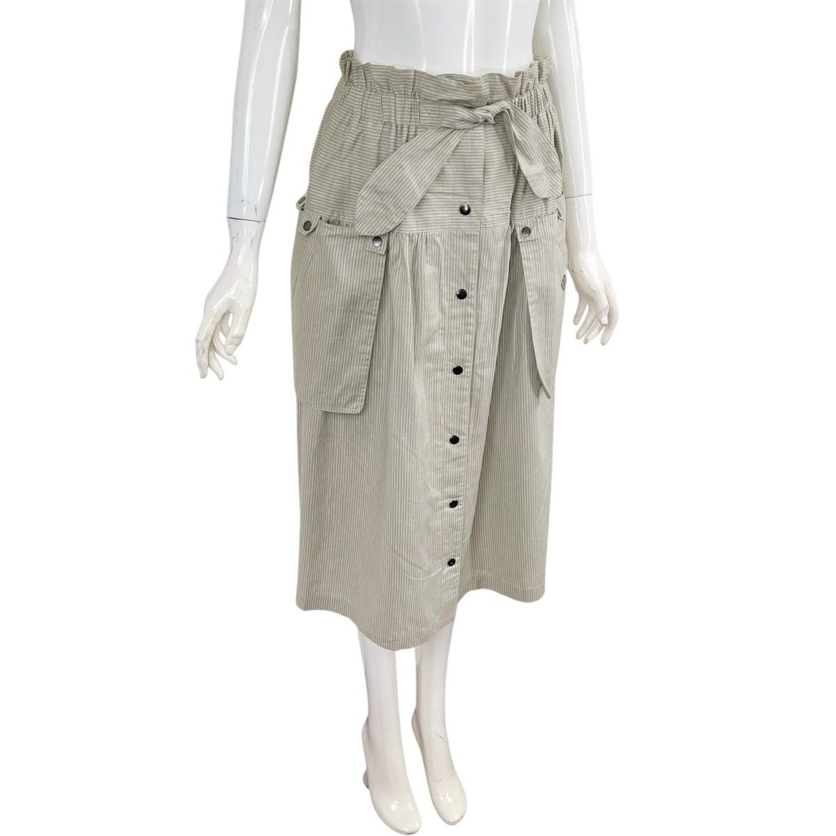 Christian Dior Monsieur × Vintage Vintage Christian Dior Untility Skirt Size 24" / US 00 / IT 34 - 2 Thumbnail